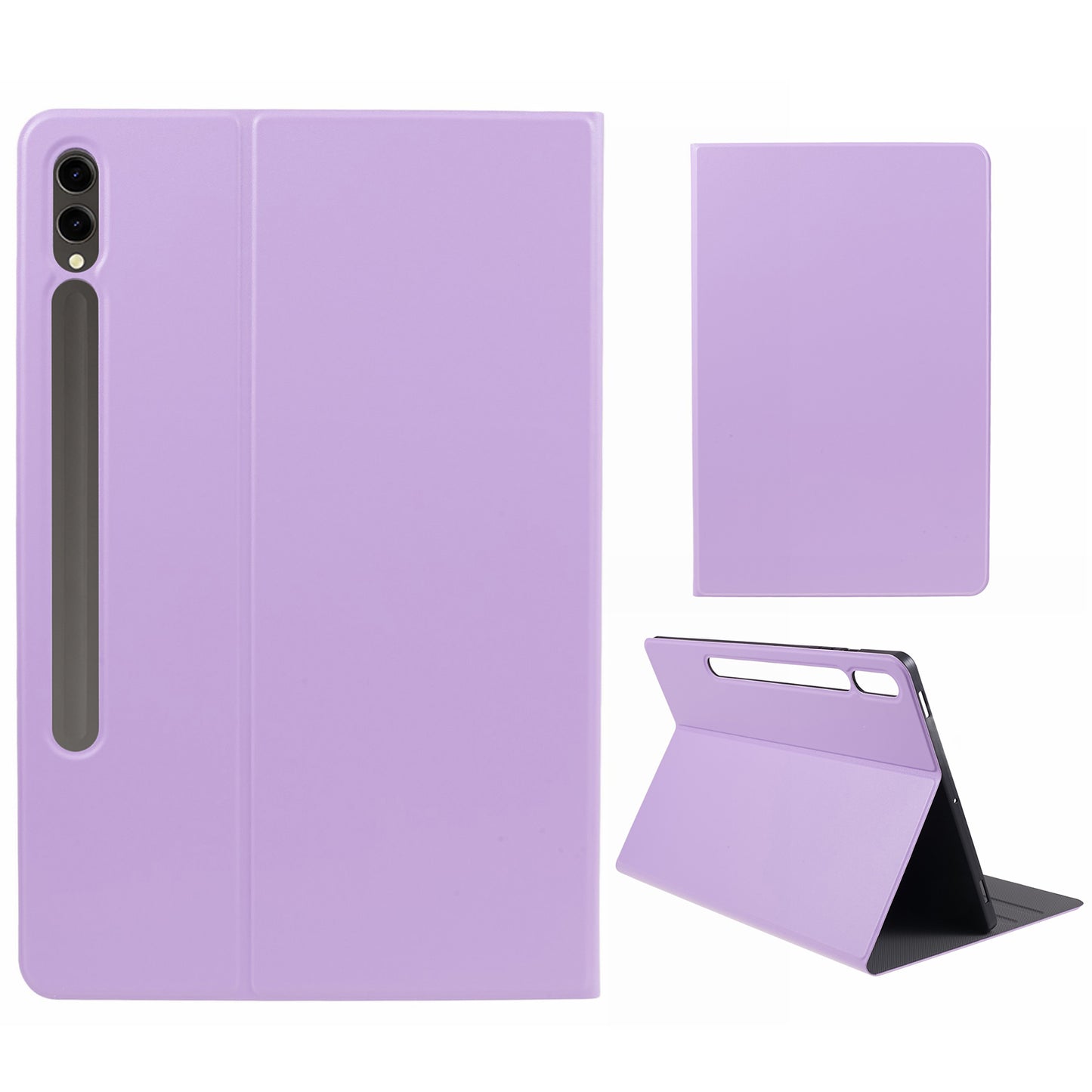 PU Leather Tablet Case for Samsung Galaxy Tab S9+ , Stand Full Protection Tablet Cover