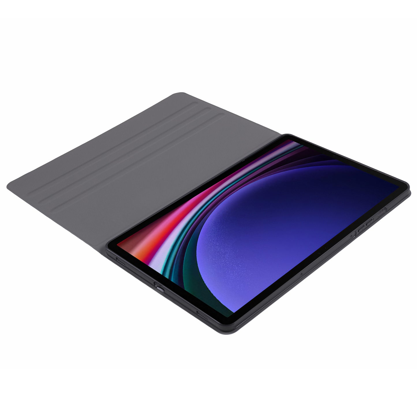 For Samsung Galaxy Tab S9 PU Leather Tablet Case Foldable Stand Tablet Protective Cover