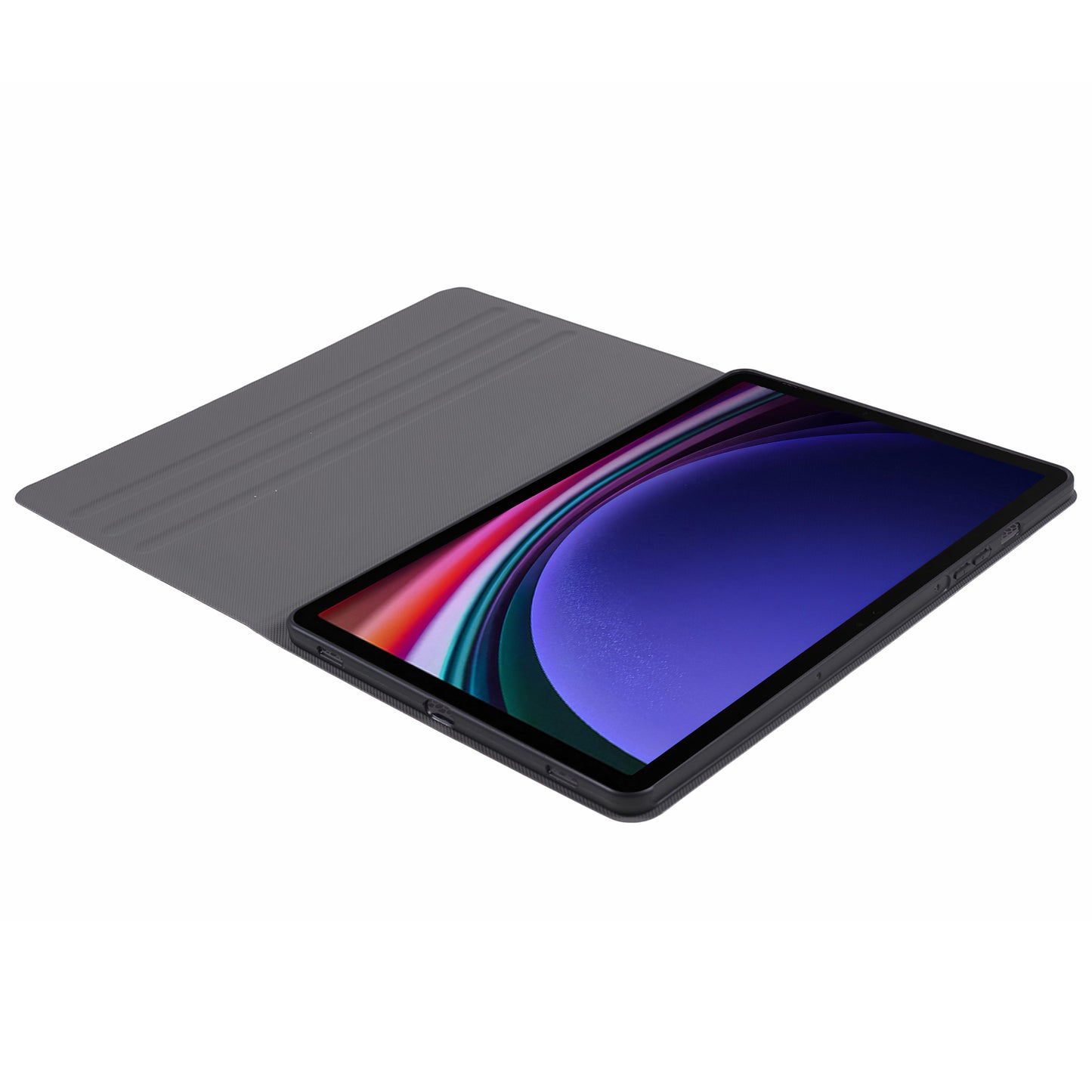 For Samsung Galaxy Tab S9 PU Leather Tablet Case Foldable Stand Tablet Protective Cover