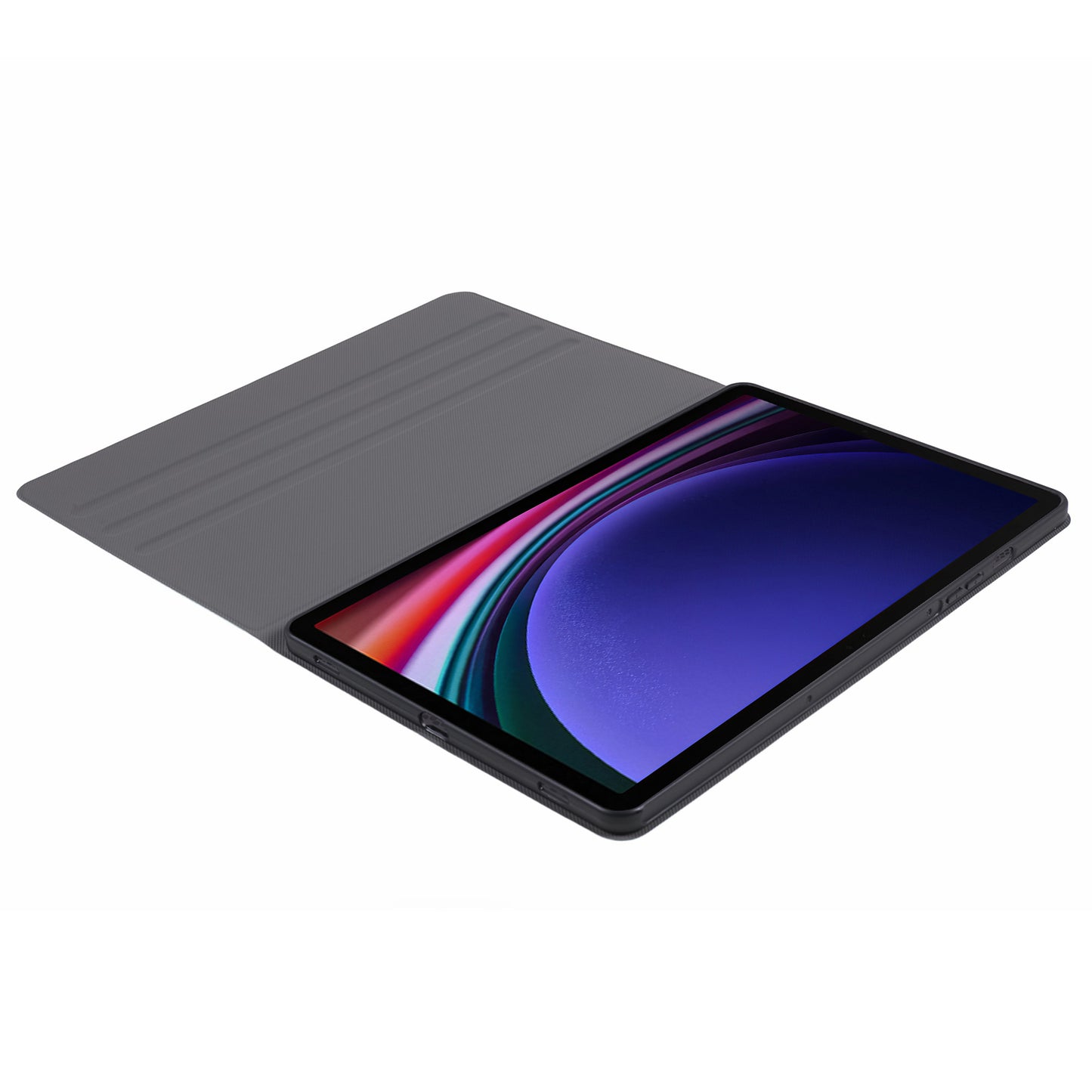For Samsung Galaxy Tab S9 PU Leather Tablet Case Foldable Stand Tablet Protective Cover