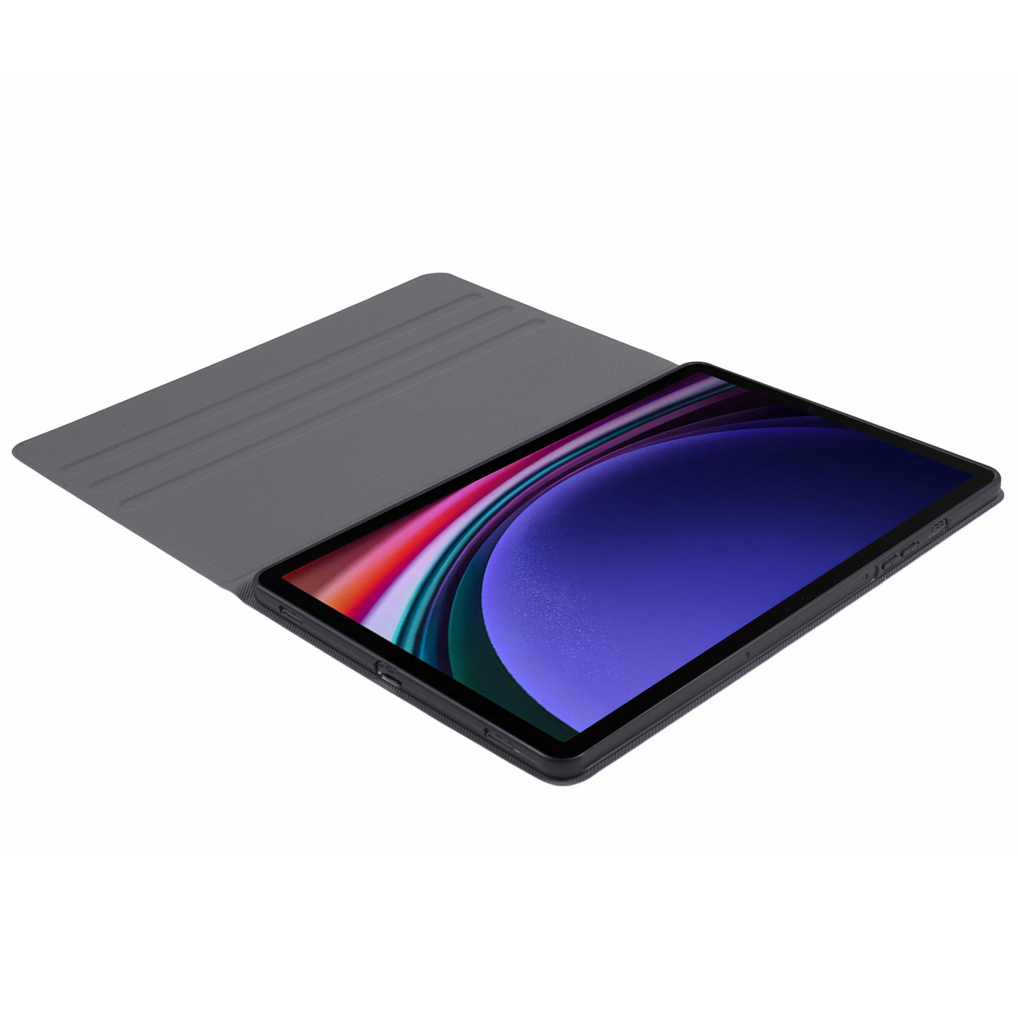 For Samsung Galaxy Tab S9 PU Leather Tablet Case Foldable Stand Tablet Protective Cover