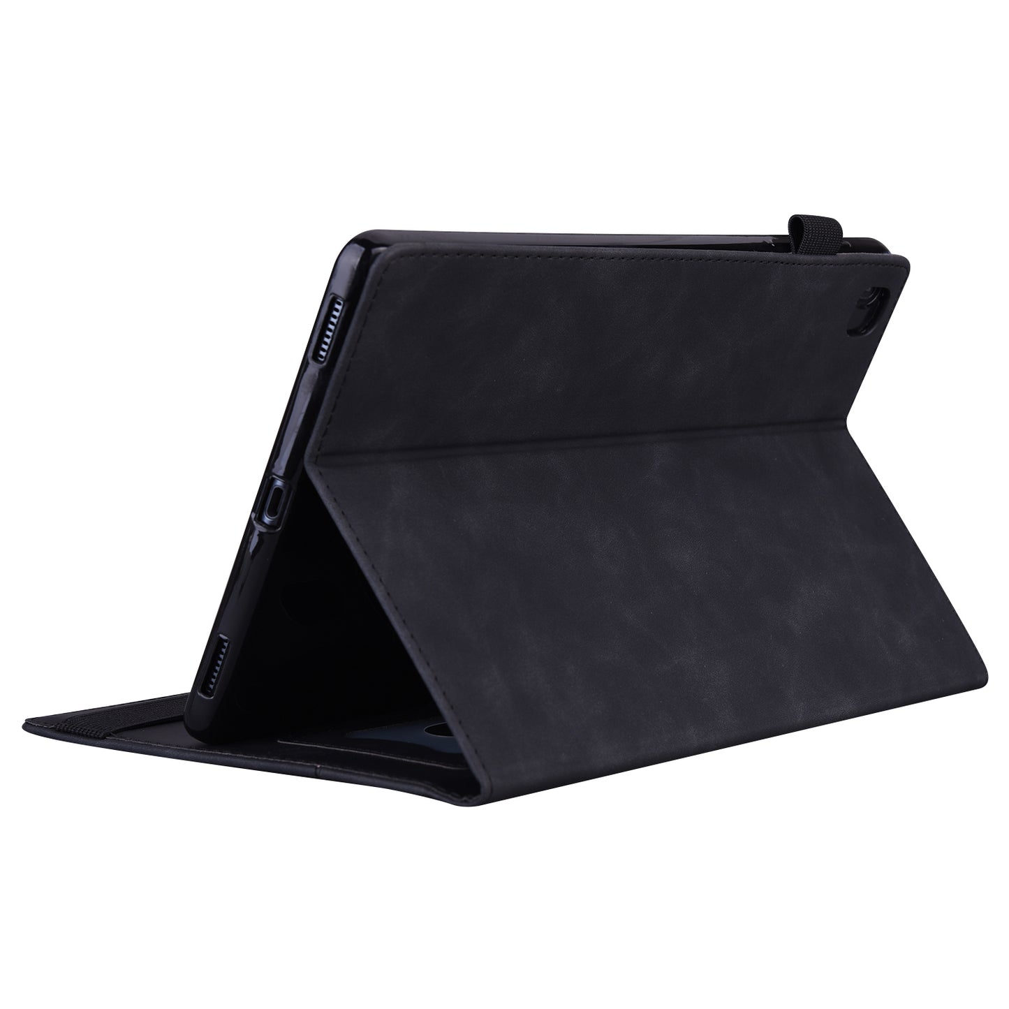 For Samsung Galaxy Tab A9+ Stand Tablet Case Business PU Leather Wallet Cover with Pencil Holder Loop