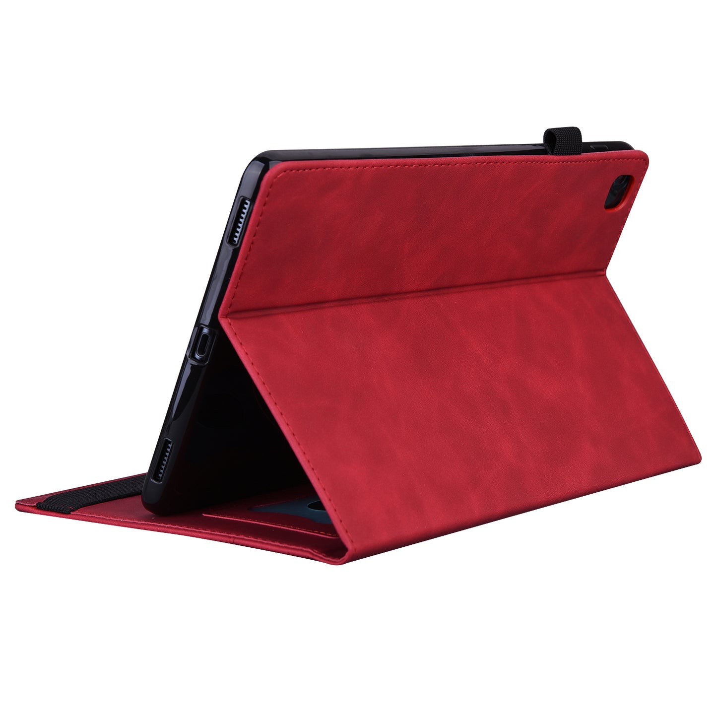 For Samsung Galaxy Tab A9+ Stand Tablet Case Business PU Leather Wallet Cover with Pencil Holder Loop