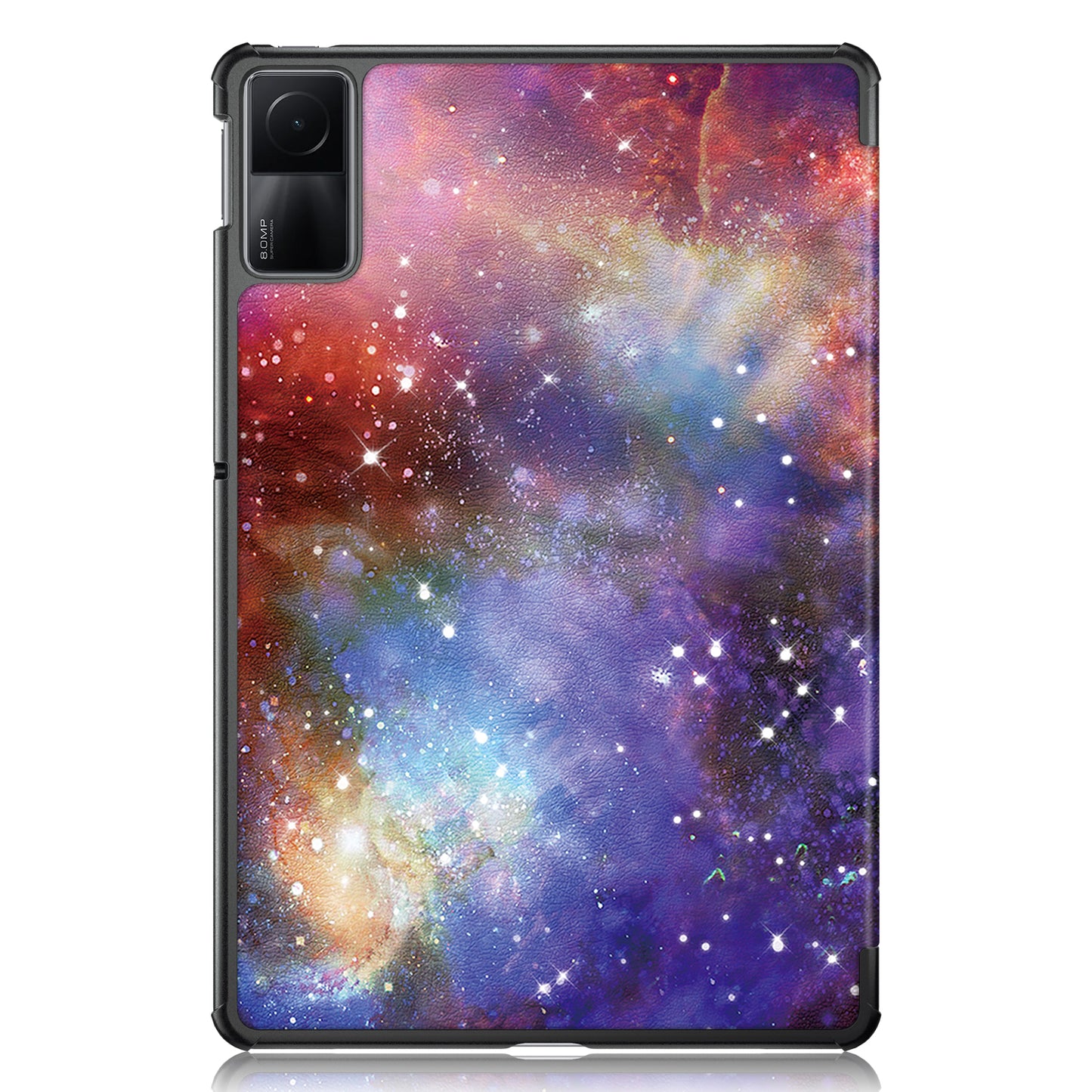 For Xiaomi Redmi Pad SE Tri-fold Stand Tablet Case Pattern Printing PU Leather Tablet Cover