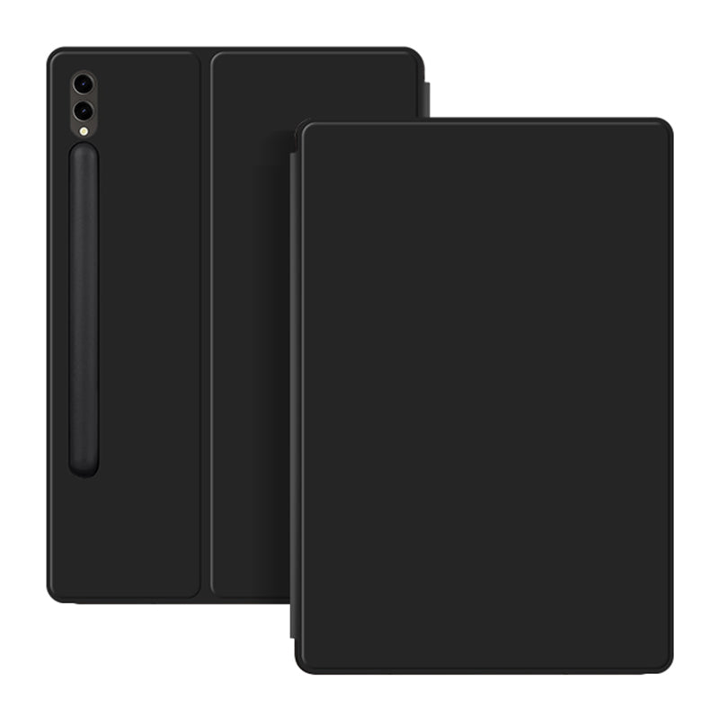 For Samsung Galaxy Tab S9 Ultra PU Leather Magnetic Tablet Case Foldable Stand Tablet Cover