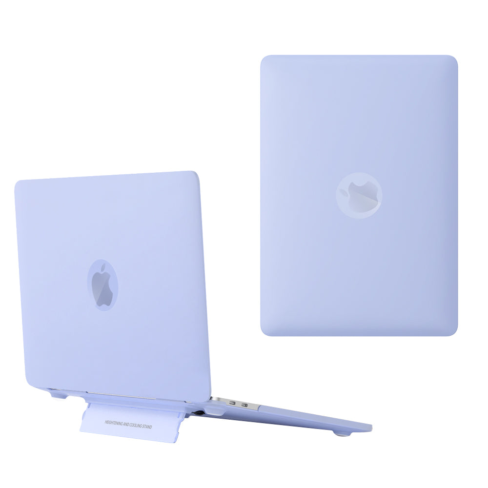 Matte Hard PC Case for Macbook Air 15 inch (2023) A2941 Lightweight Shockproof Laptop Cover with Kickstand