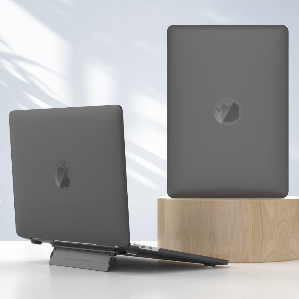 Matte Hard PC Case for Macbook Air 15 inch (2023) A2941 Lightweight Shockproof Laptop Cover with Kickstand