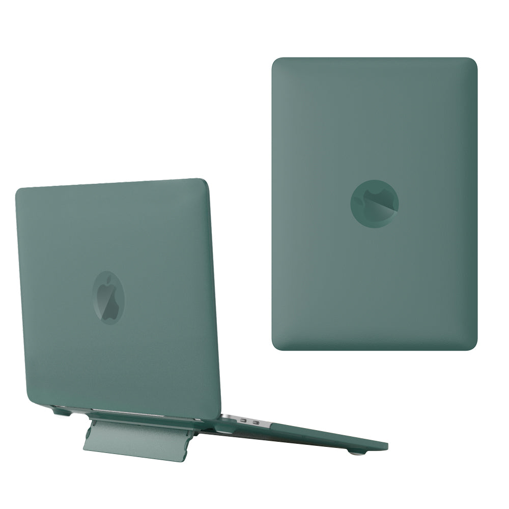 Matte Hard PC Case for Macbook Air 15 inch (2023) A2941 Lightweight Shockproof Laptop Cover with Kickstand