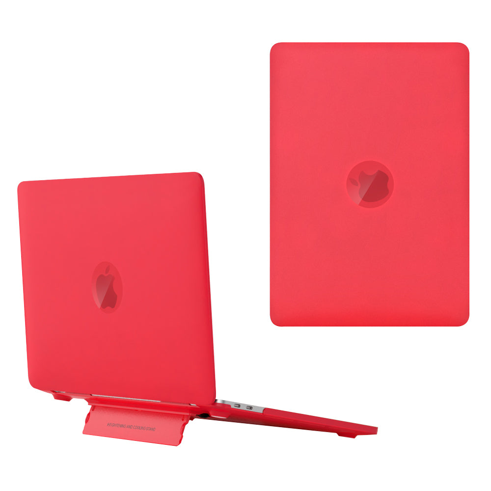 Matte Hard PC Case for Macbook Air 15 inch (2023) A2941 Lightweight Shockproof Laptop Cover with Kickstand