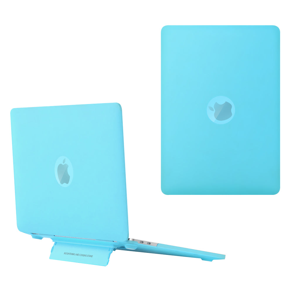 Matte Hard PC Case for Macbook Air 15 inch (2023) A2941 Lightweight Shockproof Laptop Cover with Kickstand