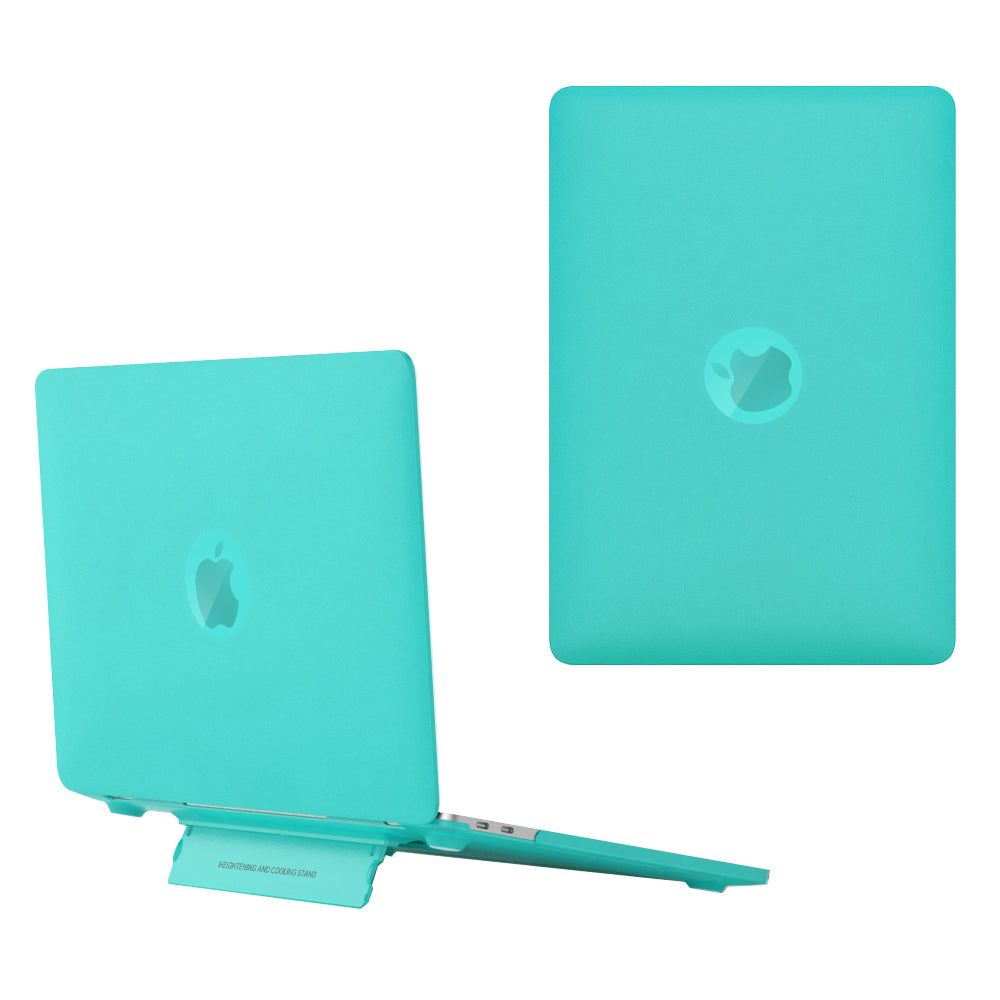 Matte Hard PC Case for Macbook Air 15 inch (2023) A2941 Lightweight Shockproof Laptop Cover with Kickstand