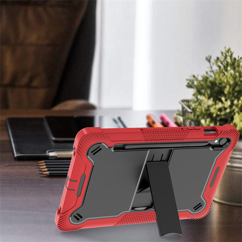 Kickstand Case for Samsung Galaxy Tab S9 , Fall Protection Silicone + PC Tablet Cover