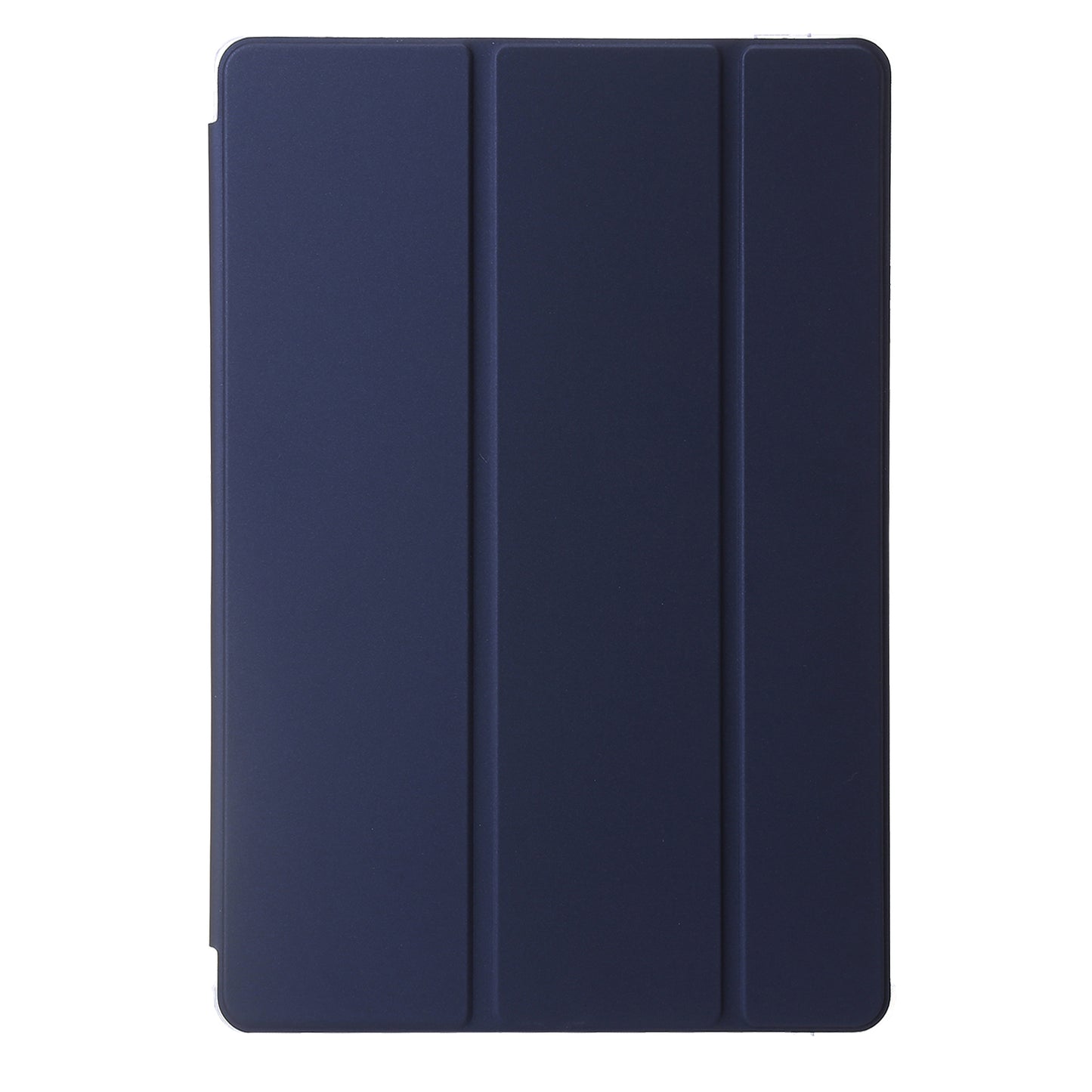 For Samsung Galaxy Tab S9 Ultra Tri-fold Stand Folio Smart Case PU Leather+Acrylic+TPU Clear Tablet Cover