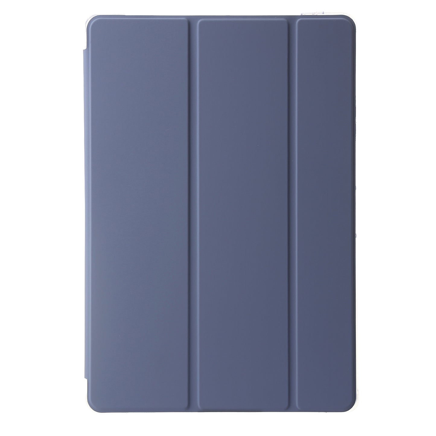 For Samsung Galaxy Tab S9 Ultra Tri-fold Stand Folio Smart Case PU Leather+Acrylic+TPU Clear Tablet Cover