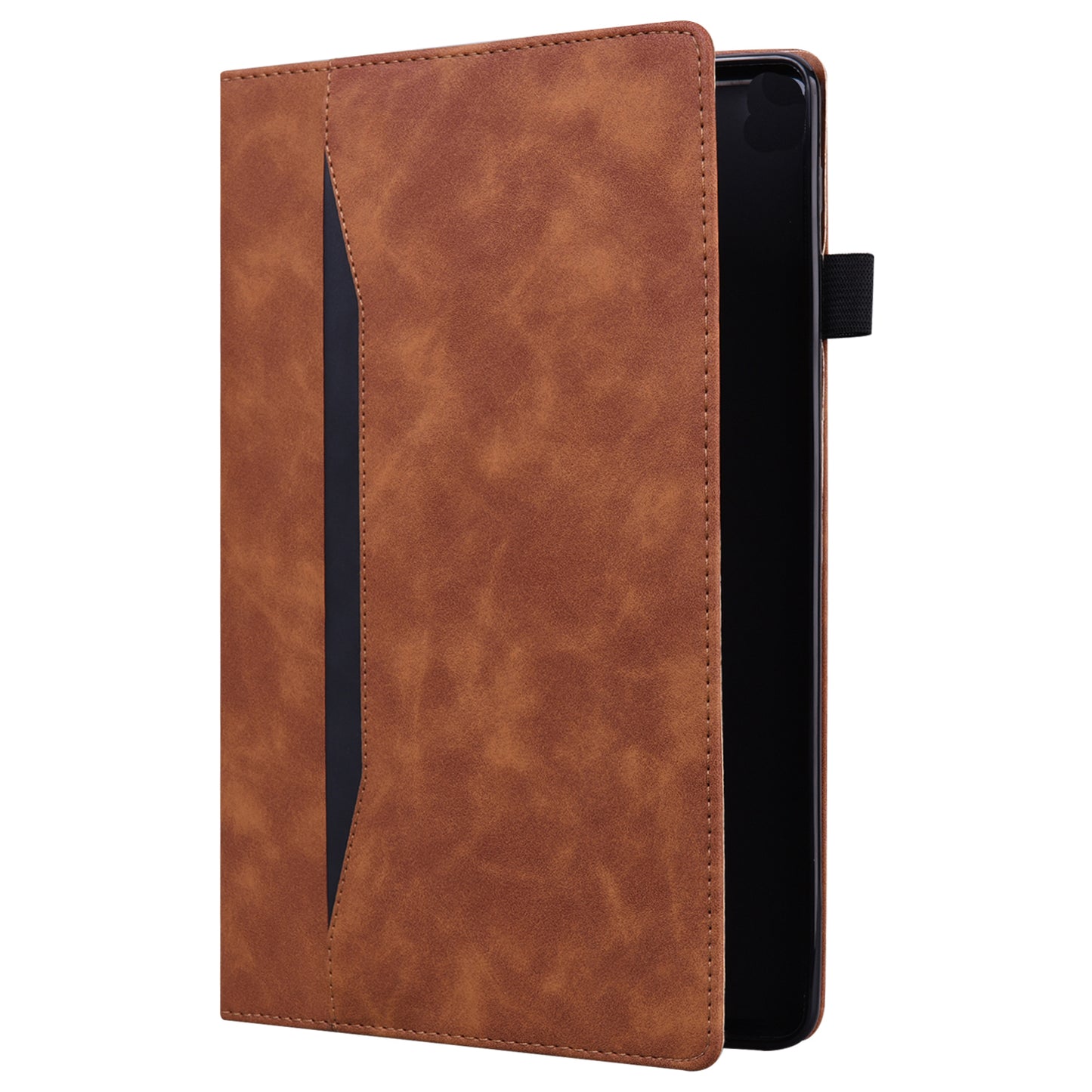For Samsung Galaxy Tab S9+ Wallet Tablet Case Business PU Leather Stand Pencil Holder Loop Stand Cover