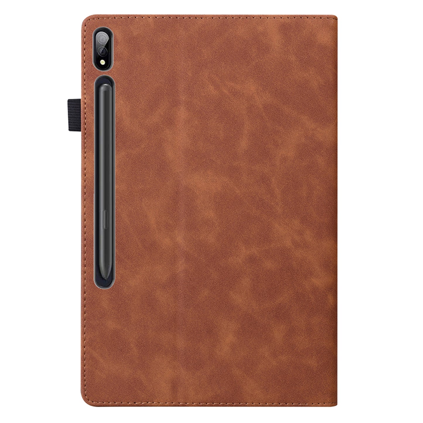 For Samsung Galaxy Tab S9+ Wallet Tablet Case Business PU Leather Stand Pencil Holder Loop Stand Cover