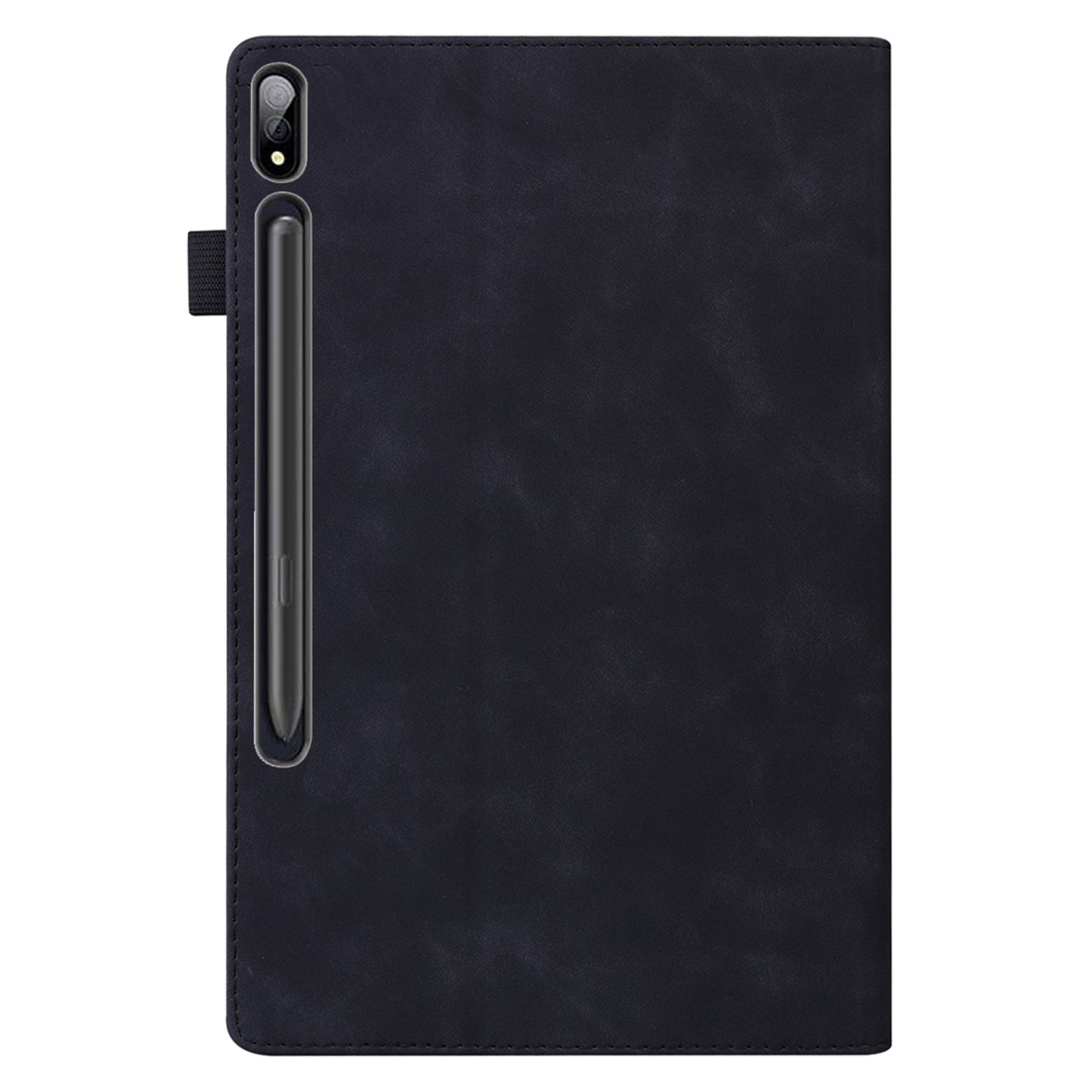 For Samsung Galaxy Tab S9+ Wallet Tablet Case Business PU Leather Stand Pencil Holder Loop Stand Cover