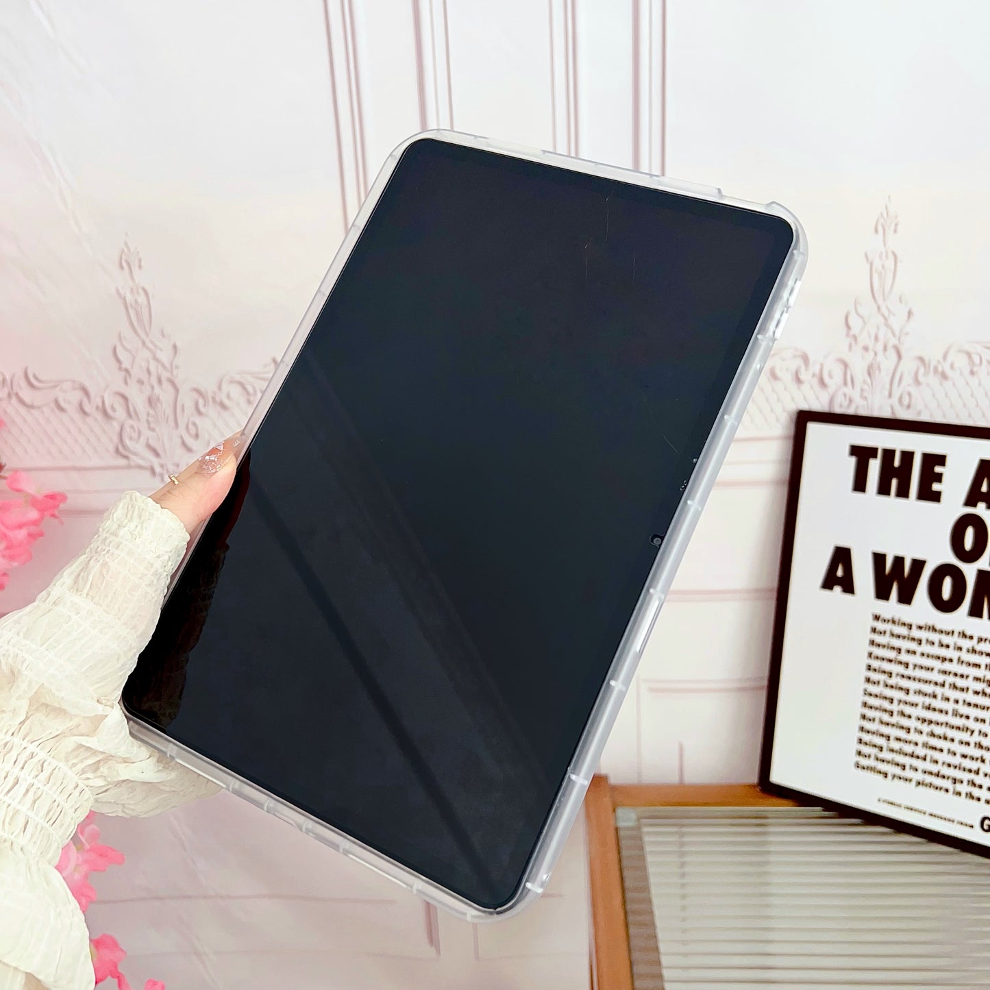 For Xiaomi Pad 6 Marble Pattern Printing Tablet Case Soft TPU Anti-Scratch Cover