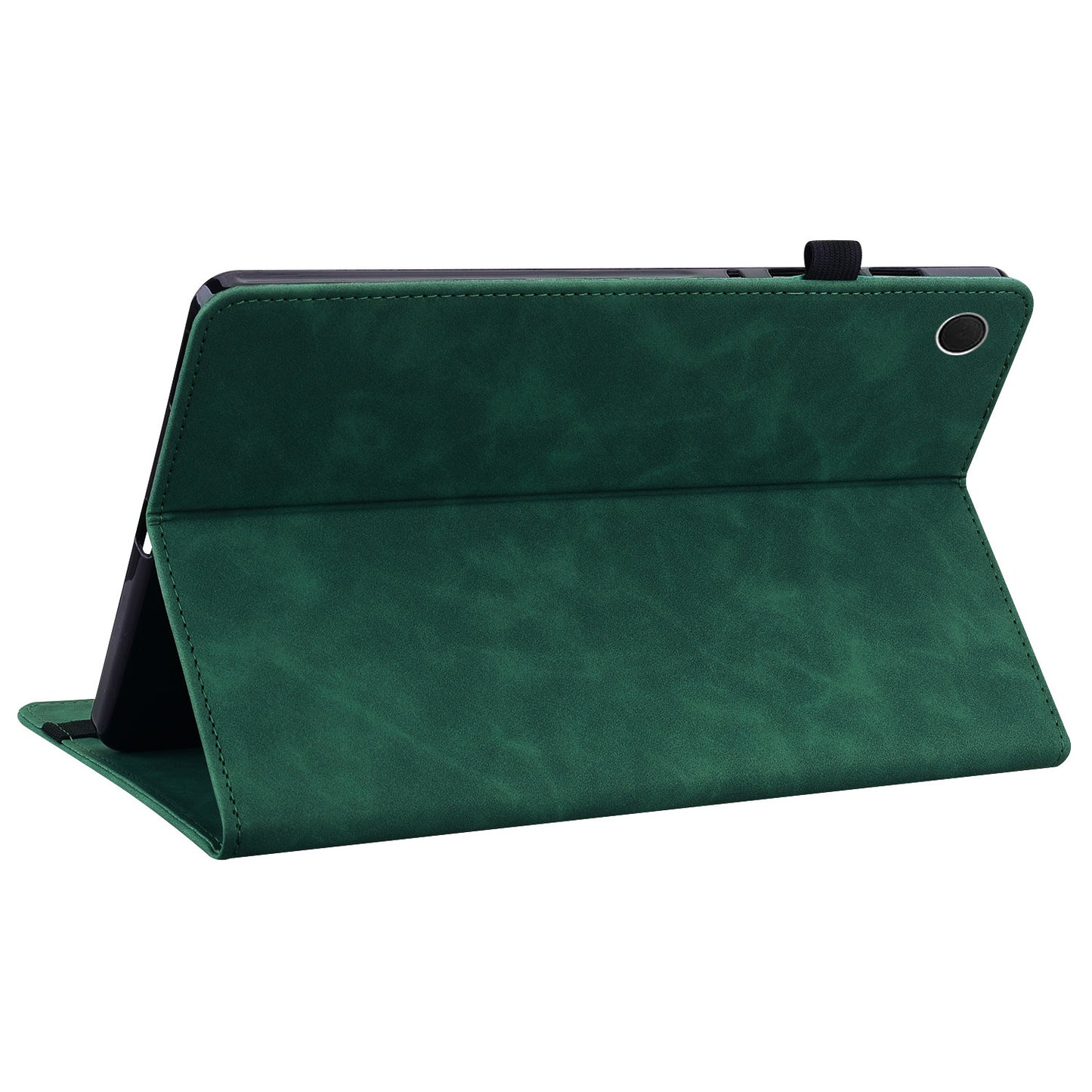 For Samsung Galaxy Tab A9+ PU Leather Tablet Case Zipper Pocket Tablet Cover with Stand