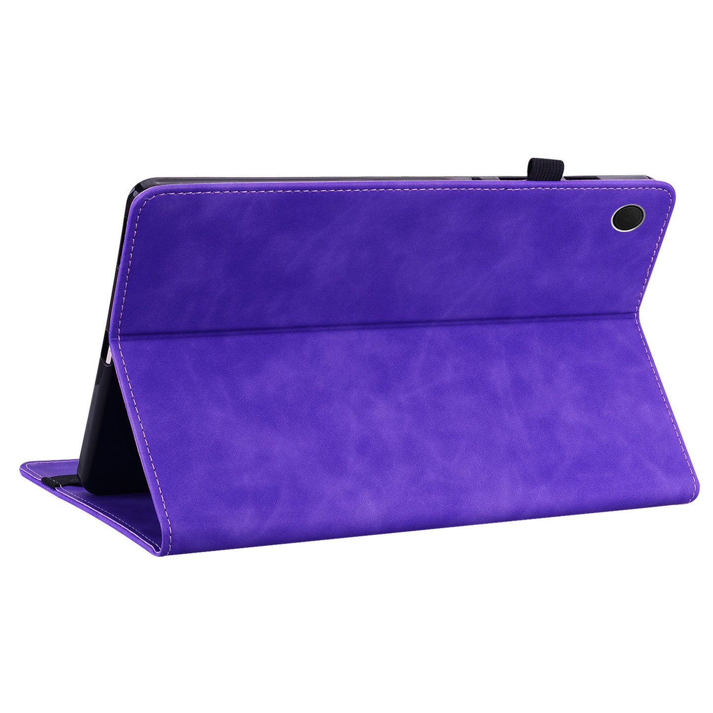 For Samsung Galaxy Tab A9+ PU Leather Tablet Case Zipper Pocket Tablet Cover with Stand