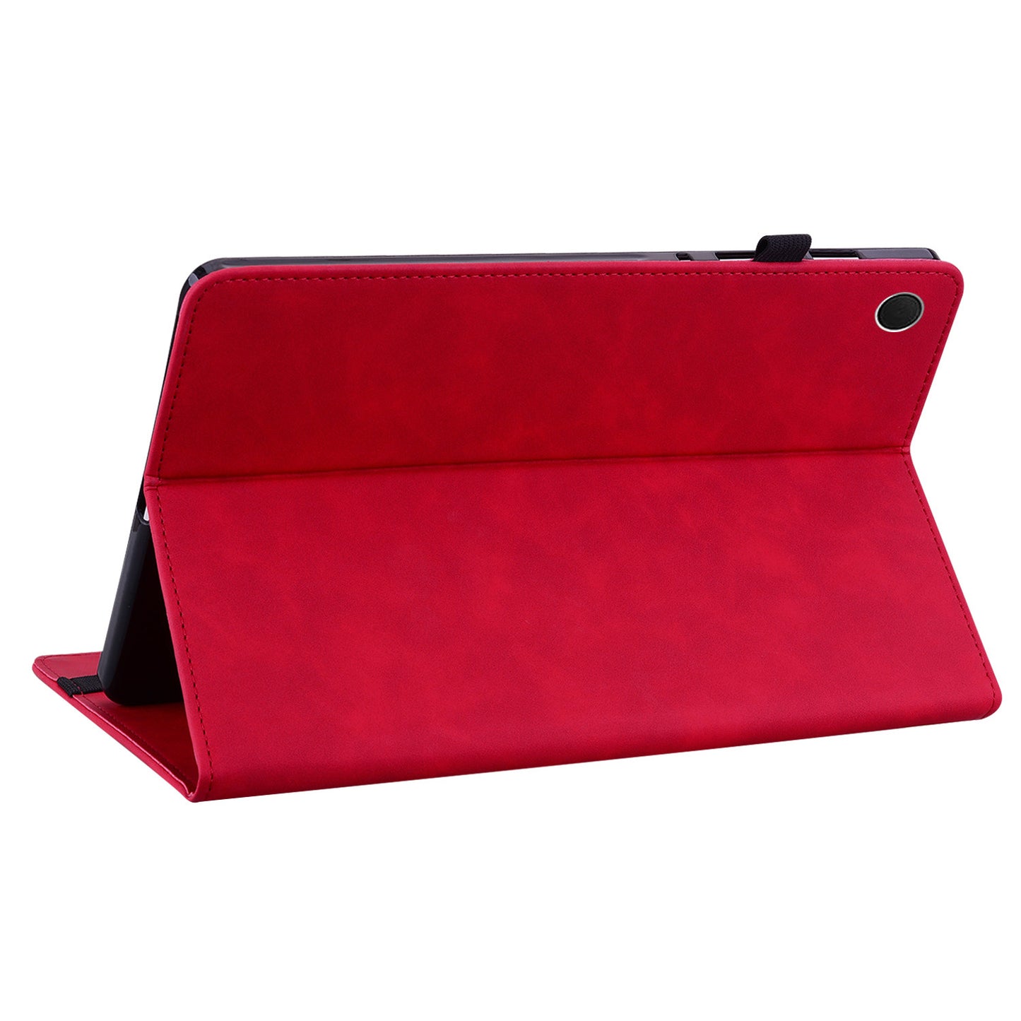 For Samsung Galaxy Tab A9+ PU Leather Tablet Case Zipper Pocket Tablet Cover with Stand