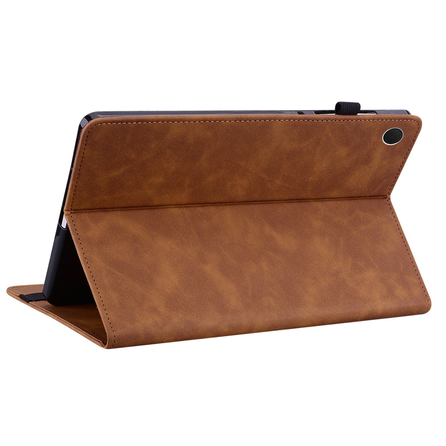 For Samsung Galaxy Tab A9+ PU Leather Tablet Case Zipper Pocket Tablet Cover with Stand