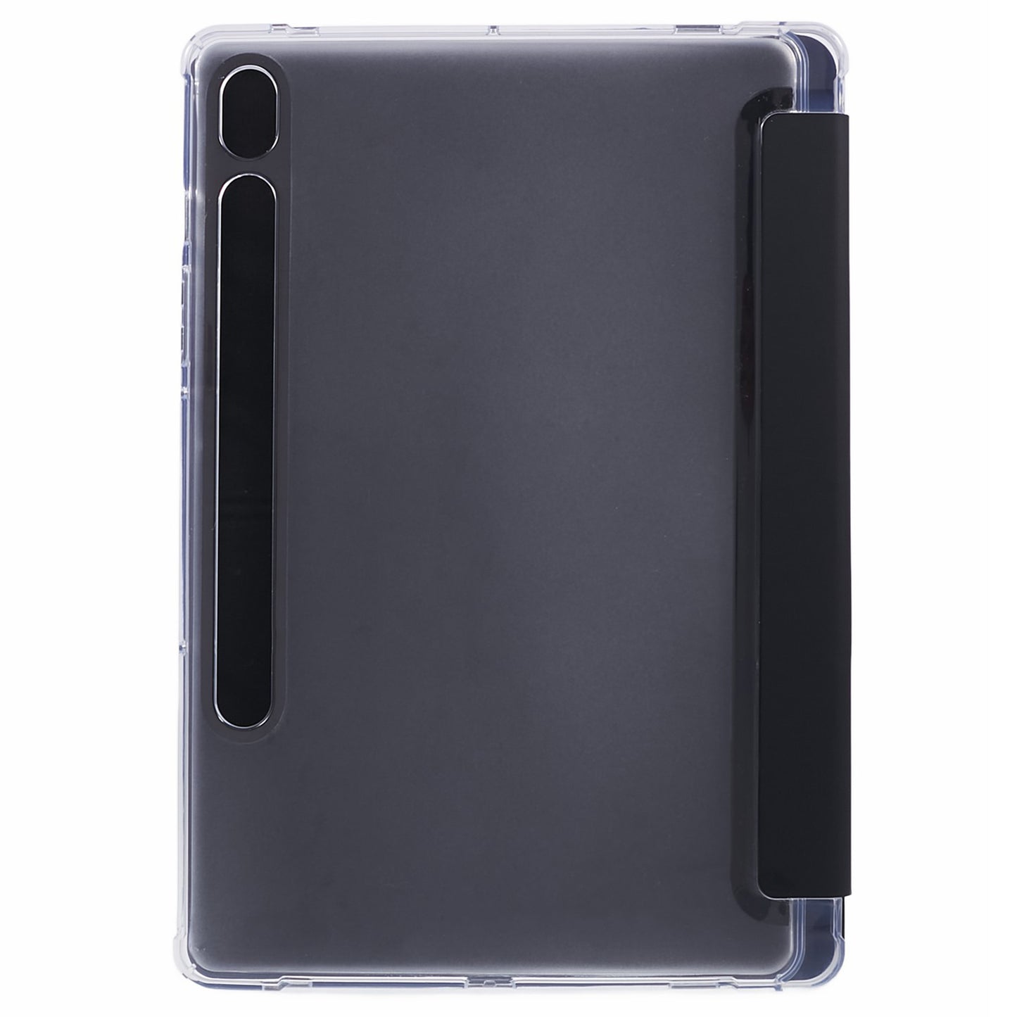 For Samsung Galaxy Tab S9 PU+Acrylic+TPU Case Origami Tri-fold Stand Tablet Cover Auto Wake / Sleep Shockproof Case