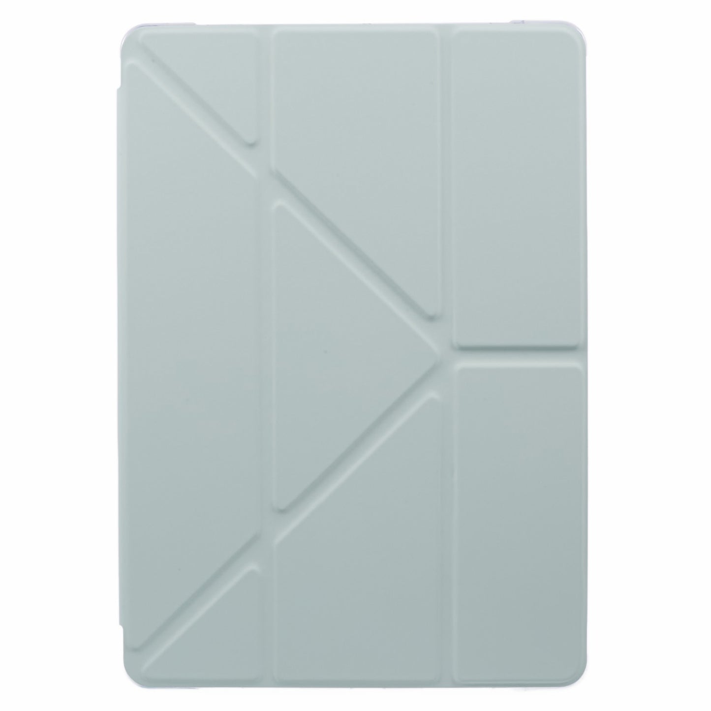 For Samsung Galaxy Tab S9 PU+Acrylic+TPU Case Origami Tri-fold Stand Tablet Cover Auto Wake / Sleep Shockproof Case