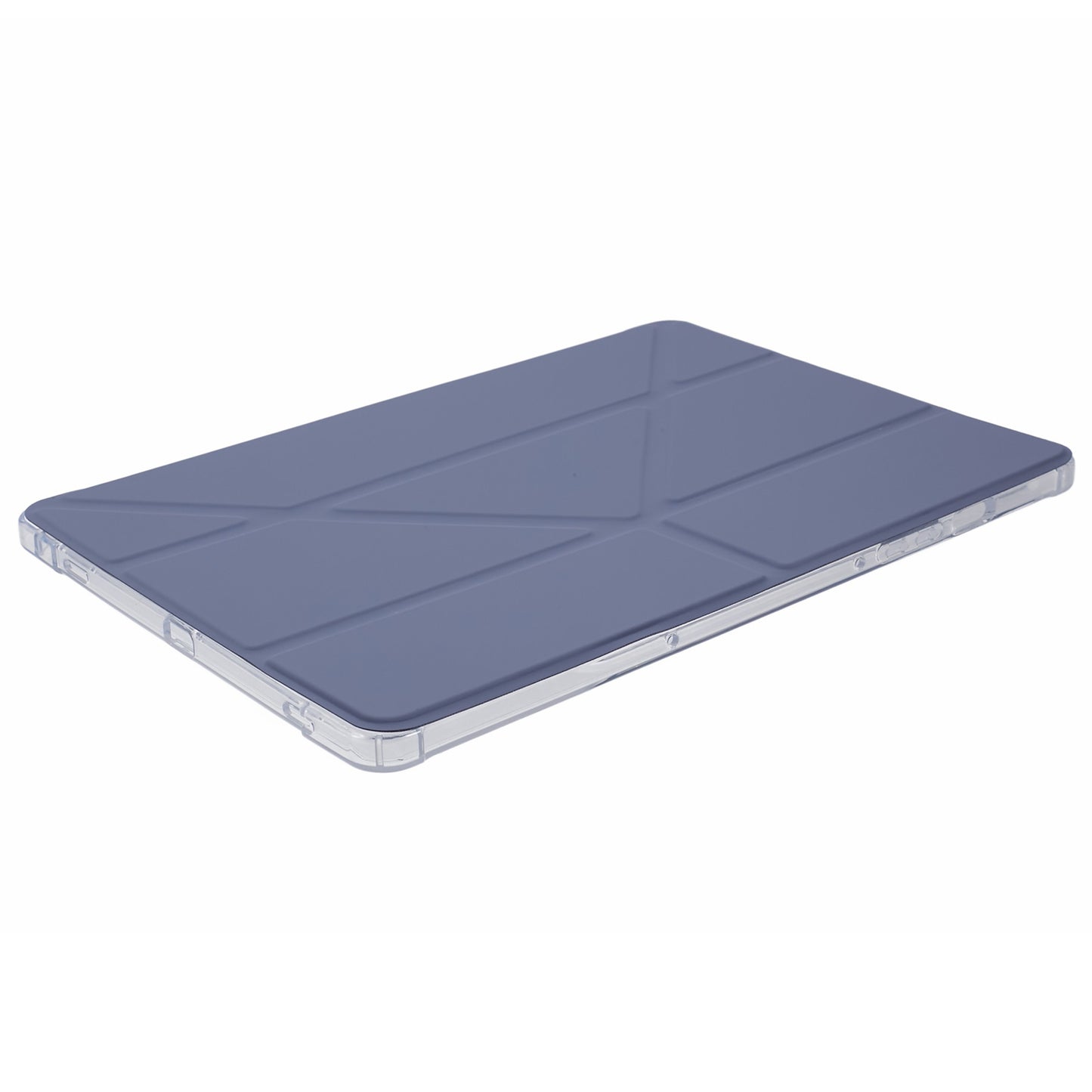 For Samsung Galaxy Tab S9 PU+Acrylic+TPU Case Origami Tri-fold Stand Tablet Cover Auto Wake / Sleep Shockproof Case