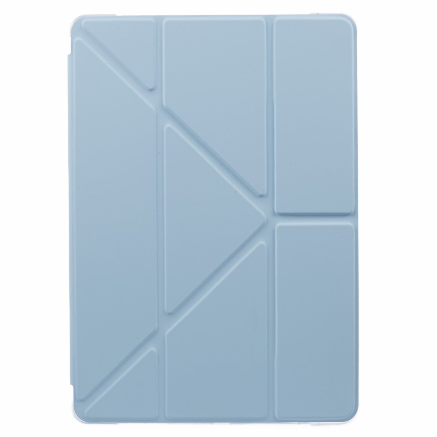 For Samsung Galaxy Tab S9 PU+Acrylic+TPU Case Origami Tri-fold Stand Tablet Cover Auto Wake / Sleep Shockproof Case