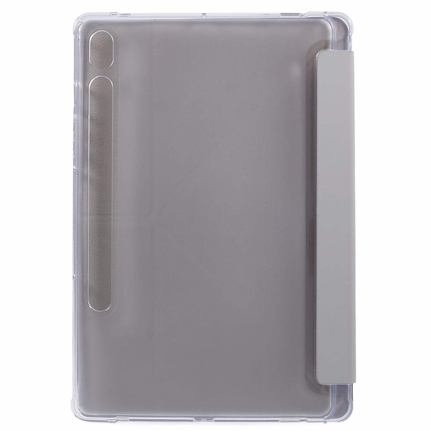 For Samsung Galaxy Tab S9 PU+Acrylic+TPU Case Origami Tri-fold Stand Tablet Cover Auto Wake / Sleep Shockproof Case