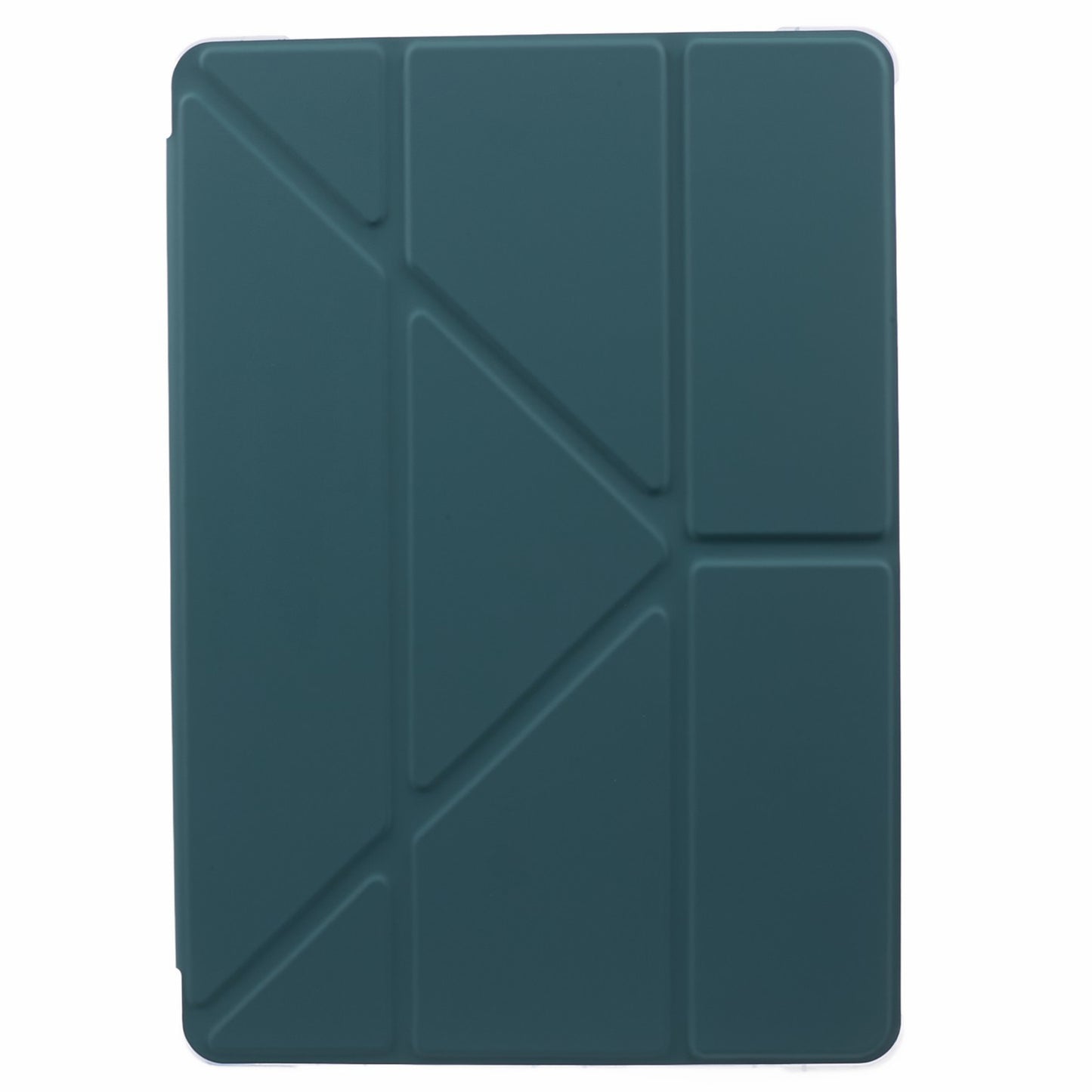 For Samsung Galaxy Tab S9 PU+Acrylic+TPU Case Origami Tri-fold Stand Tablet Cover Auto Wake / Sleep Shockproof Case