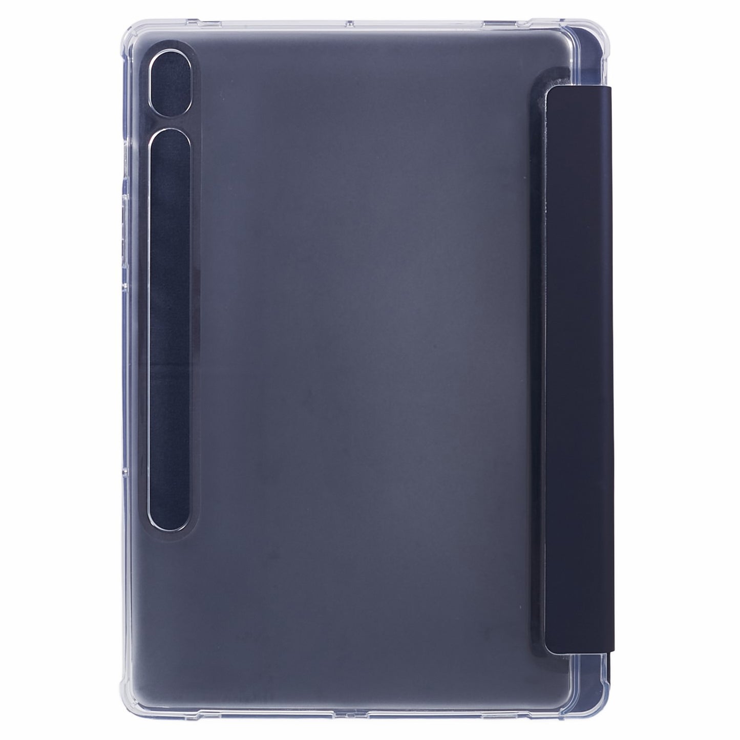 For Samsung Galaxy Tab S9 PU+Acrylic+TPU Case Origami Tri-fold Stand Tablet Cover Auto Wake / Sleep Shockproof Case