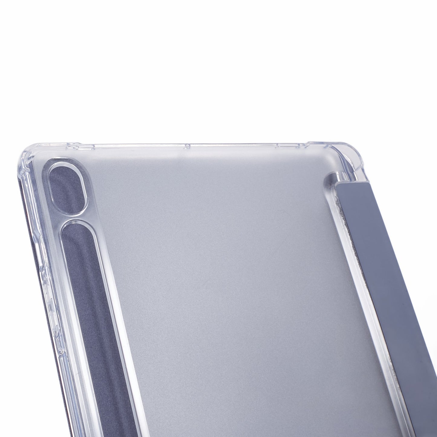 For Samsung Galaxy Tab S9 Shockproof Case Tri-fold PU+Acrylic+TPU Tablet Cover Support Auto Wake / Sleep