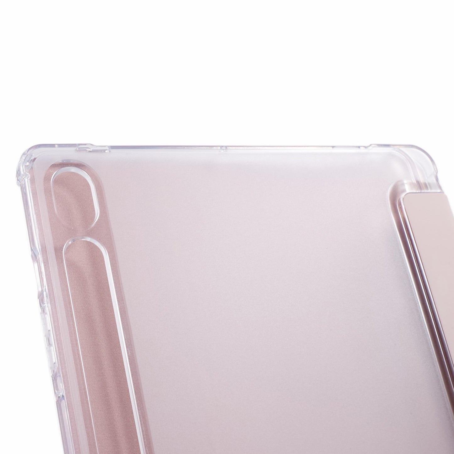 For Samsung Galaxy Tab S9 Shockproof Case Tri-fold PU+Acrylic+TPU Tablet Cover Support Auto Wake / Sleep