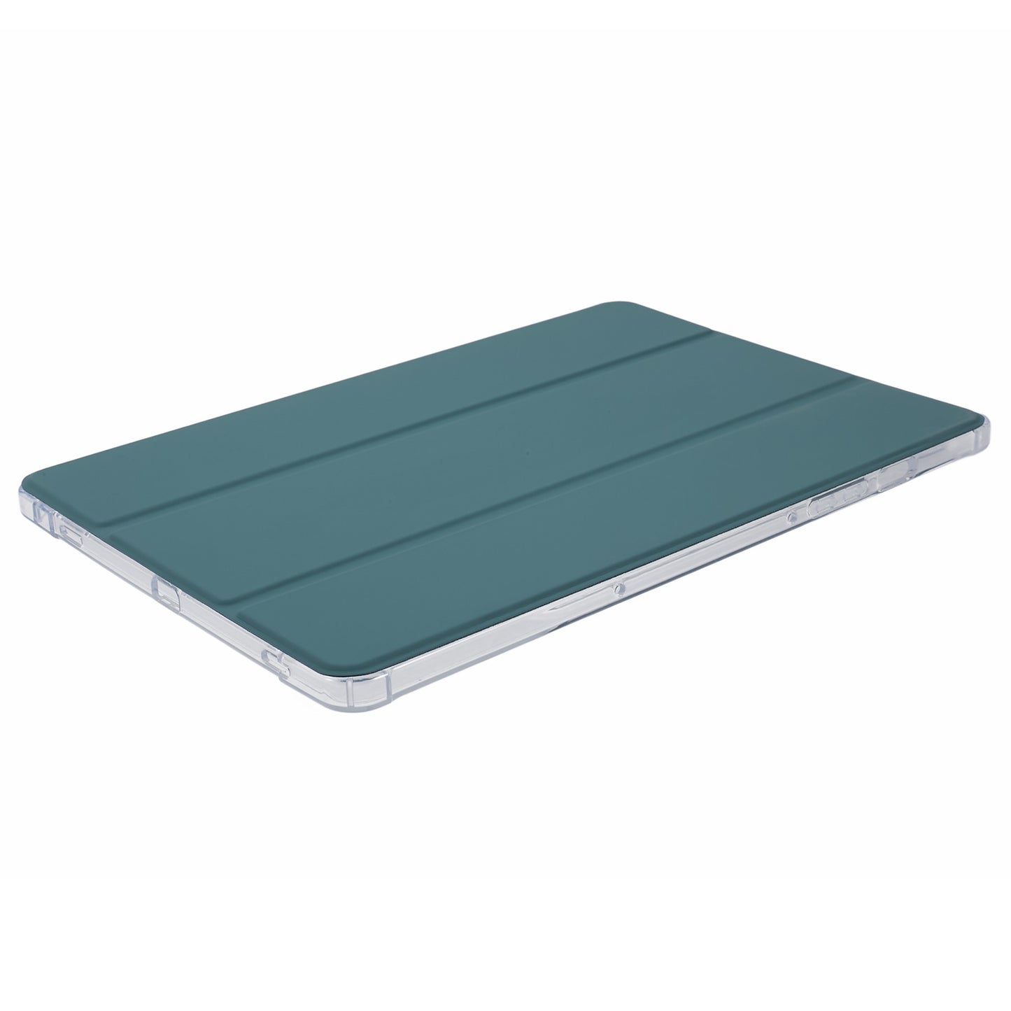 For Samsung Galaxy Tab S9 Shockproof Case Tri-fold PU+Acrylic+TPU Tablet Cover Support Auto Wake / Sleep