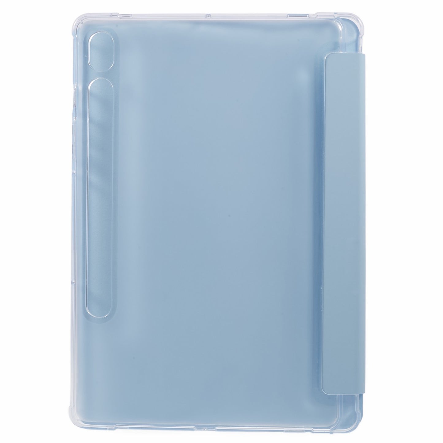 For Samsung Galaxy Tab S9 Shockproof Case Tri-fold PU+Acrylic+TPU Tablet Cover Support Auto Wake / Sleep
