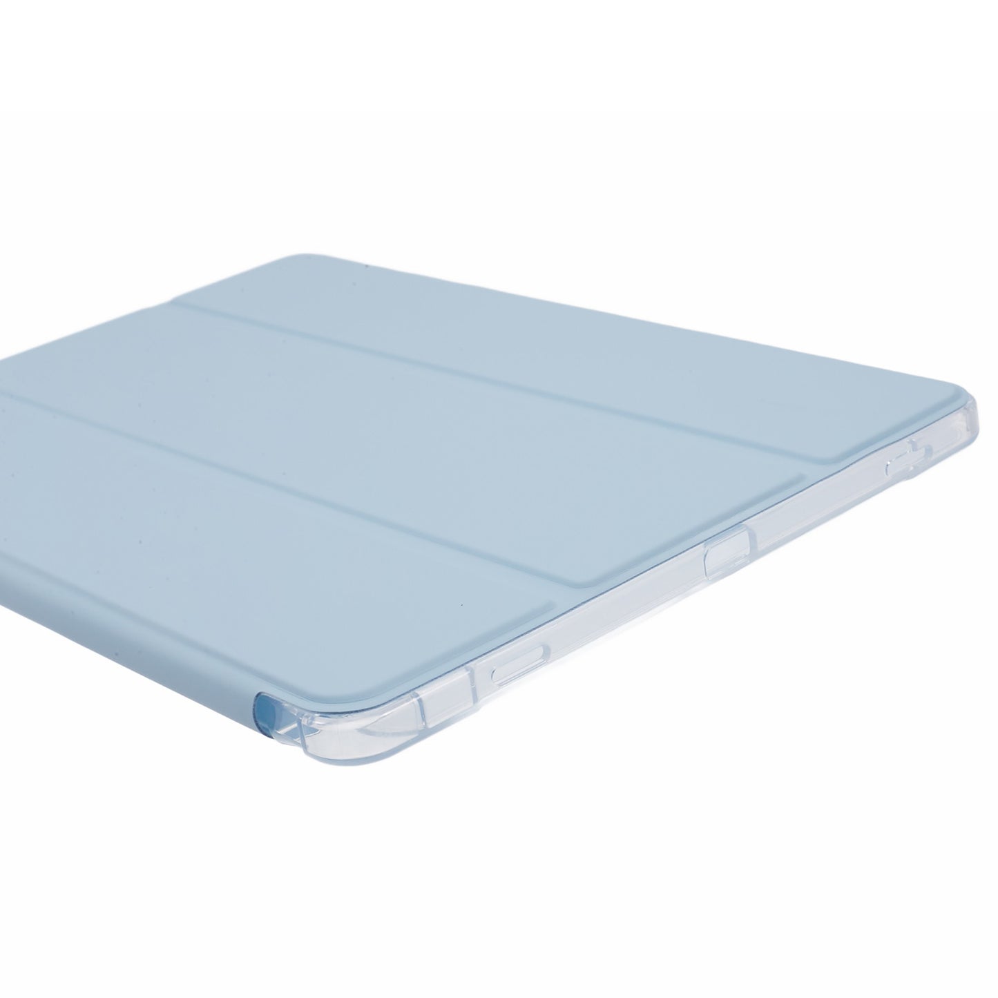 For Samsung Galaxy Tab S9 Shockproof Case Tri-fold PU+Acrylic+TPU Tablet Cover Support Auto Wake / Sleep