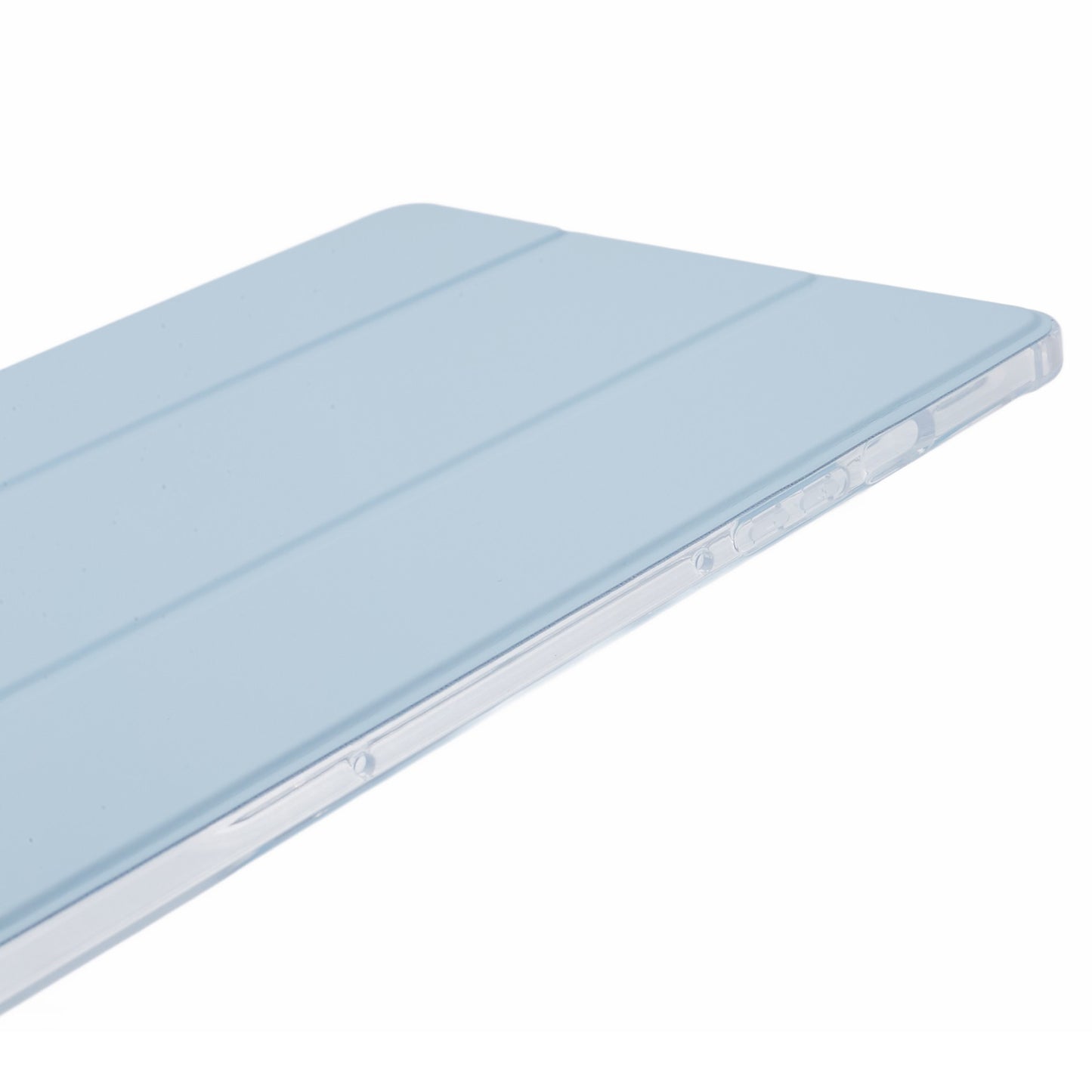 For Samsung Galaxy Tab S9 Shockproof Case Tri-fold PU+Acrylic+TPU Tablet Cover Support Auto Wake / Sleep