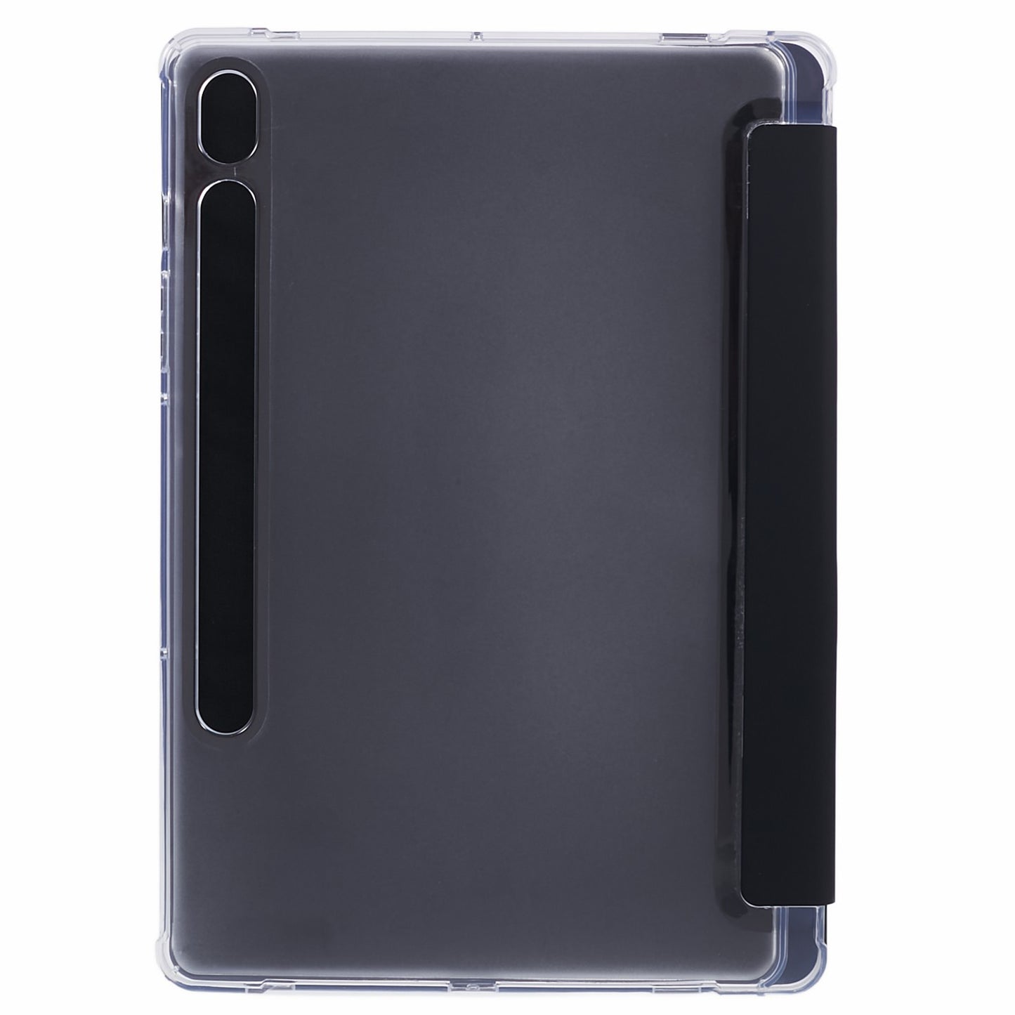 For Samsung Galaxy Tab S9 Shockproof Case Tri-fold PU+Acrylic+TPU Tablet Cover Support Auto Wake / Sleep