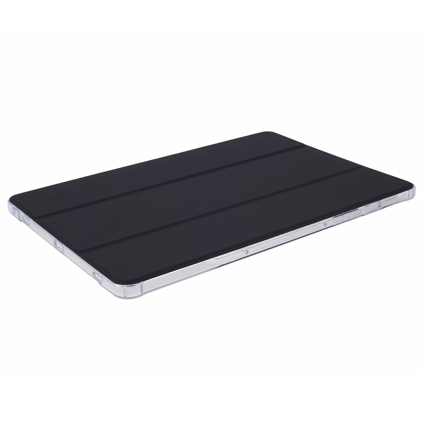 For Samsung Galaxy Tab S9 Shockproof Case Tri-fold PU+Acrylic+TPU Tablet Cover Support Auto Wake / Sleep