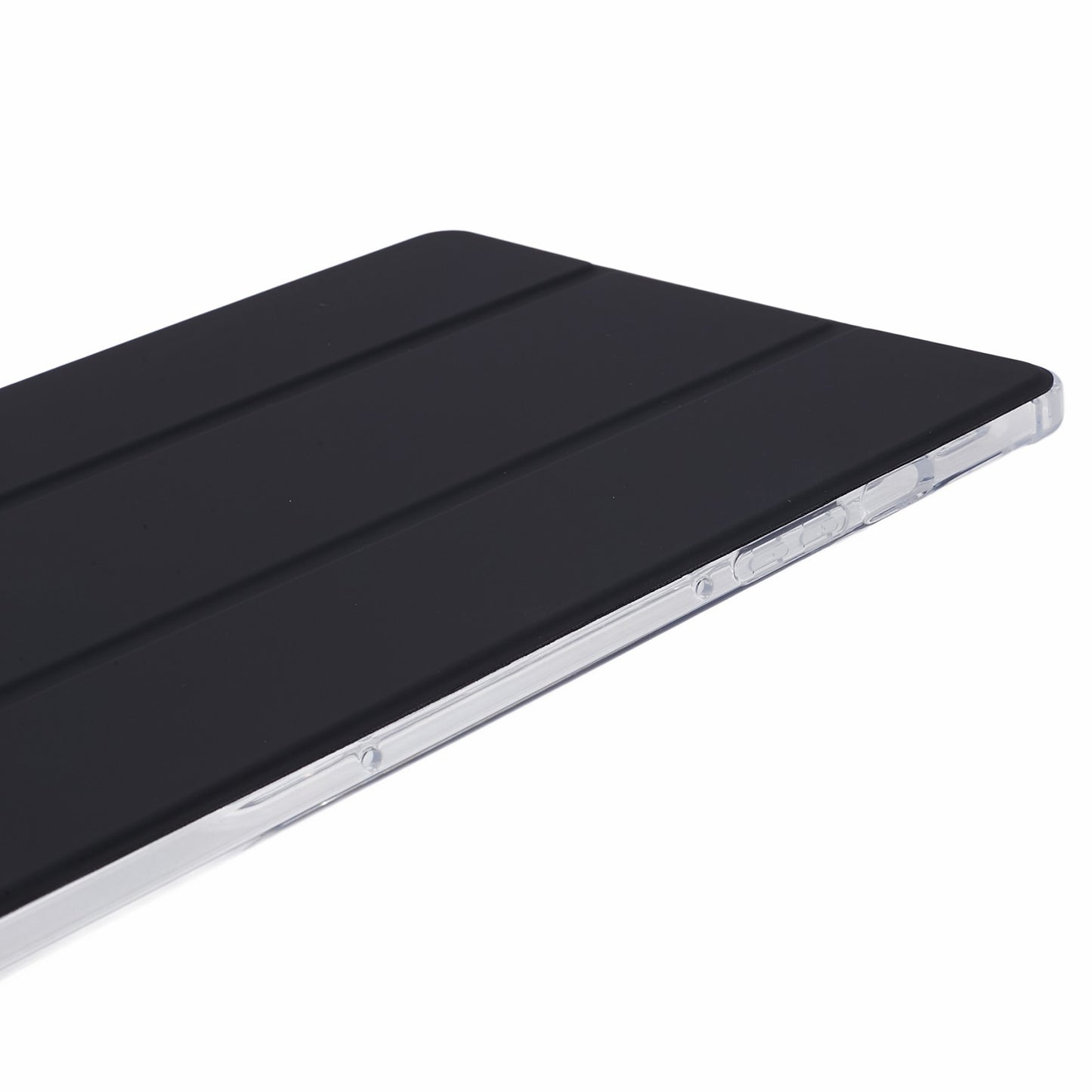 For Samsung Galaxy Tab S9 Shockproof Case Tri-fold PU+Acrylic+TPU Tablet Cover Support Auto Wake / Sleep