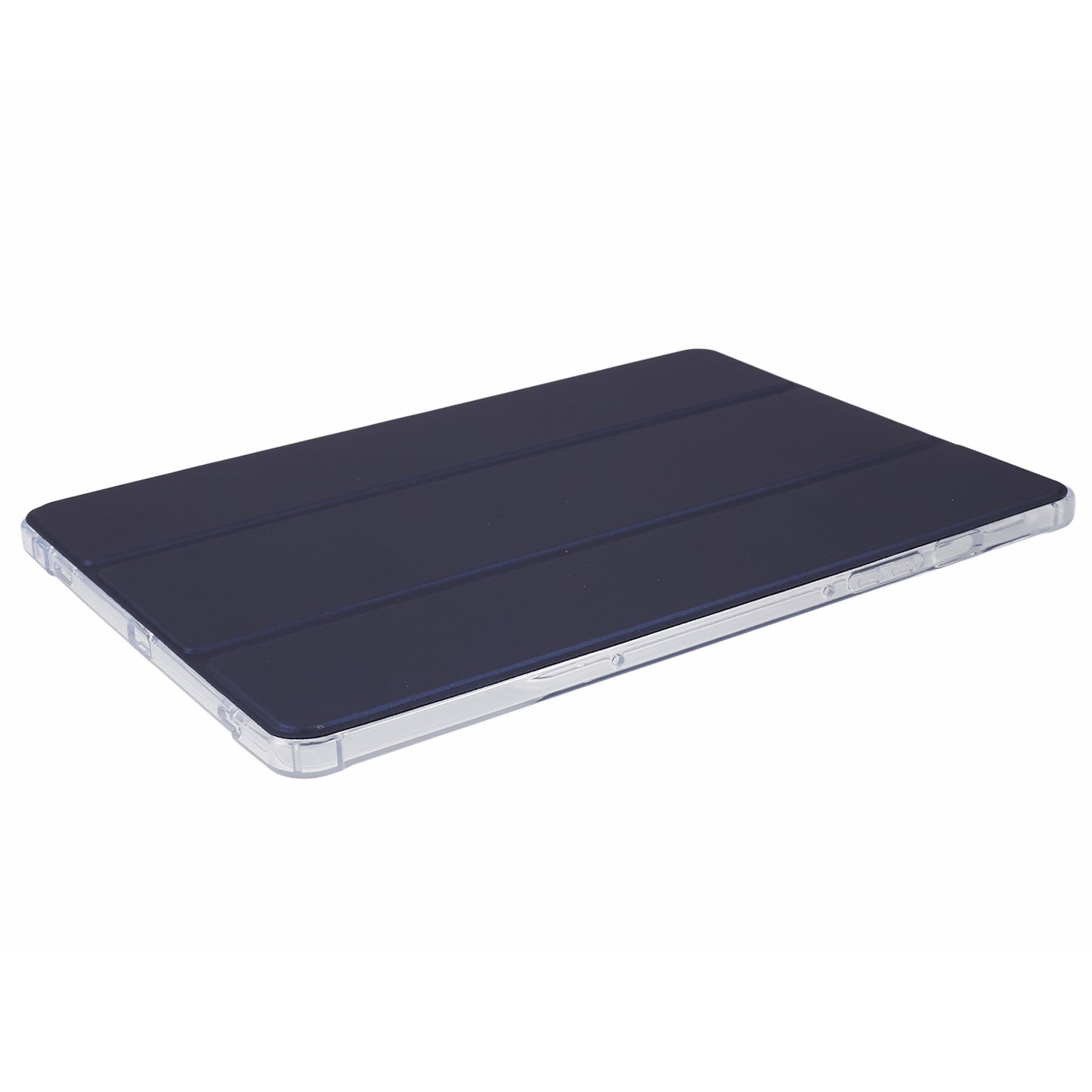For Samsung Galaxy Tab S9 Shockproof Case Tri-fold PU+Acrylic+TPU Tablet Cover Support Auto Wake / Sleep