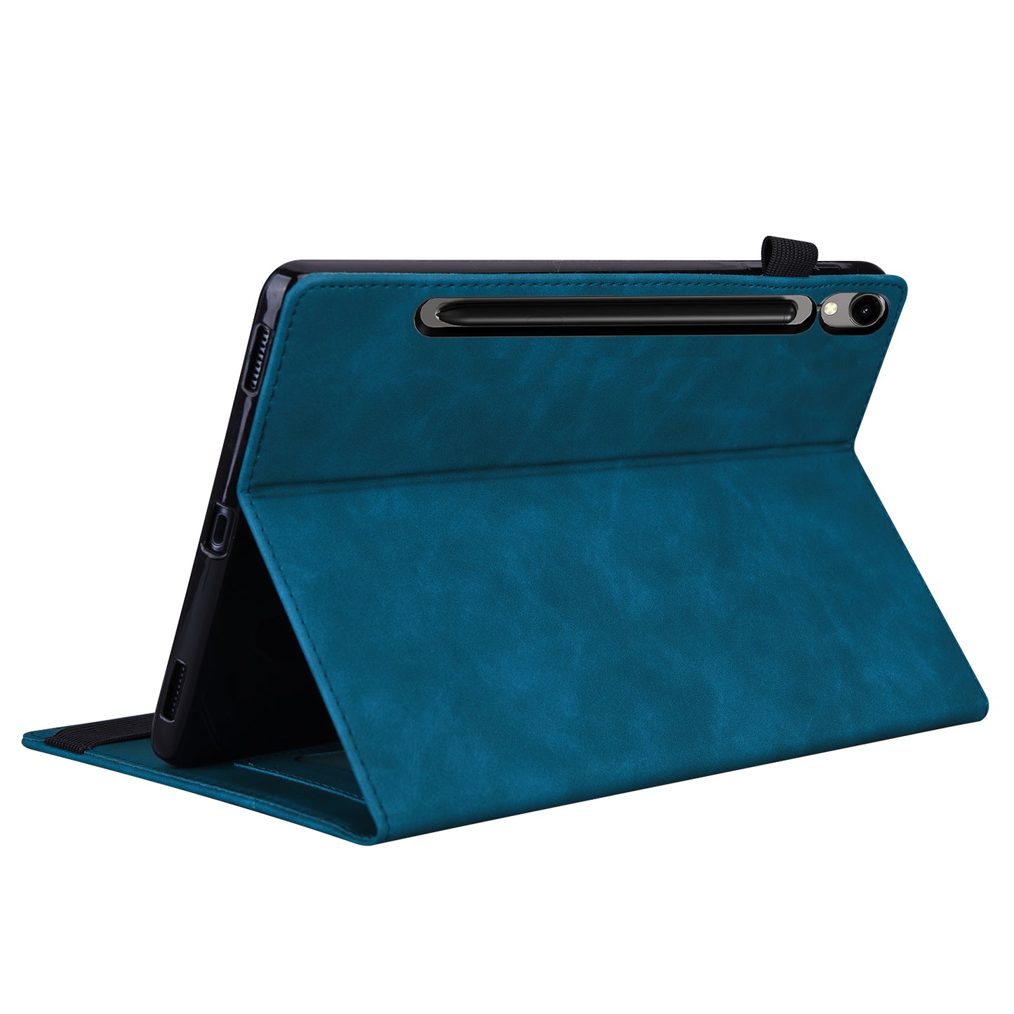 For Samsung Galaxy Tab S9 PU Leather Wallet Cover Shockproof Tablet Case with Stand