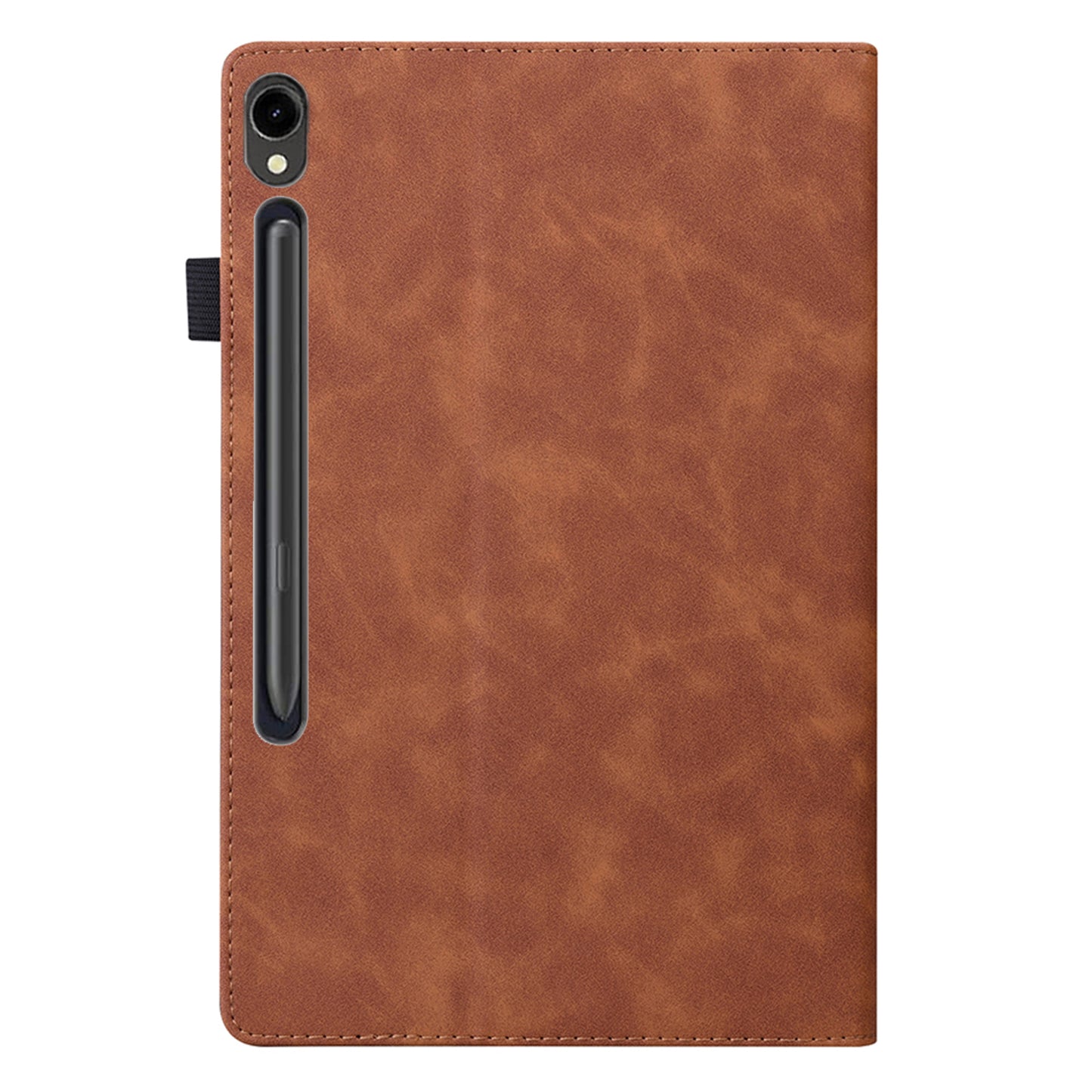 For Samsung Galaxy Tab S9 PU Leather Wallet Cover Shockproof Tablet Case with Stand