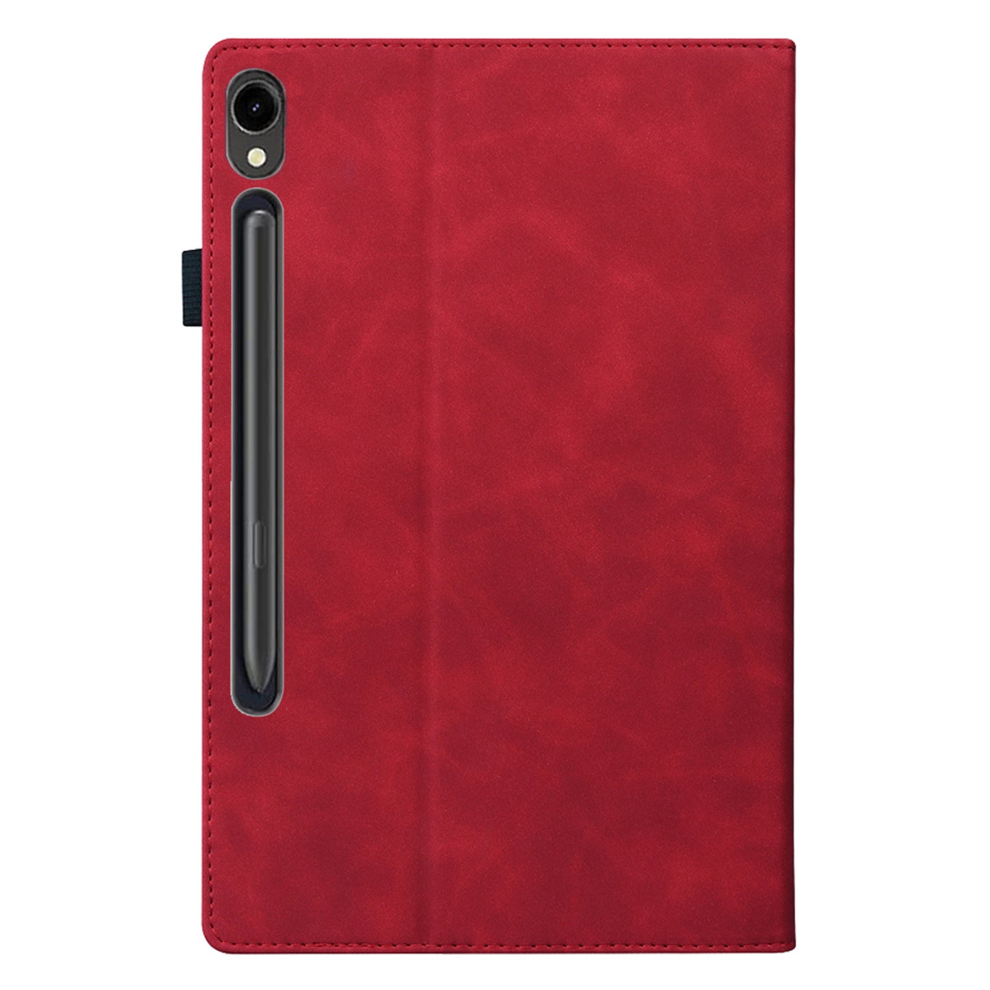 For Samsung Galaxy Tab S9 PU Leather Wallet Cover Shockproof Tablet Case with Stand