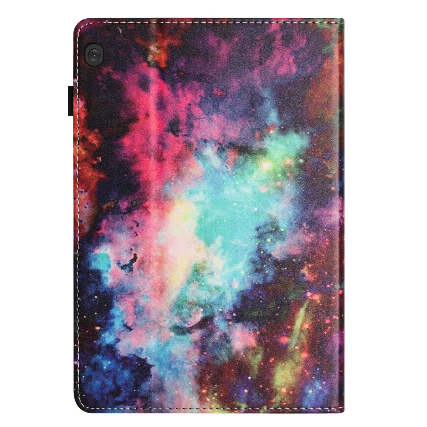 For Lenovo Tab M10 Pattern Printing PU Leather Tablet Case Litchi Texture Full Protection Tablet Cover