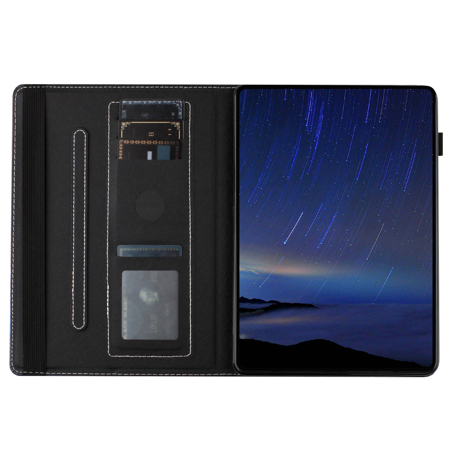 For Lenovo Tab M10 Plus (3rd Gen) / Xiaoxin Pad 2022 10.6 inch PU Leather Tablet Case Litchi Texture Card Slot Pattern Printing Cover
