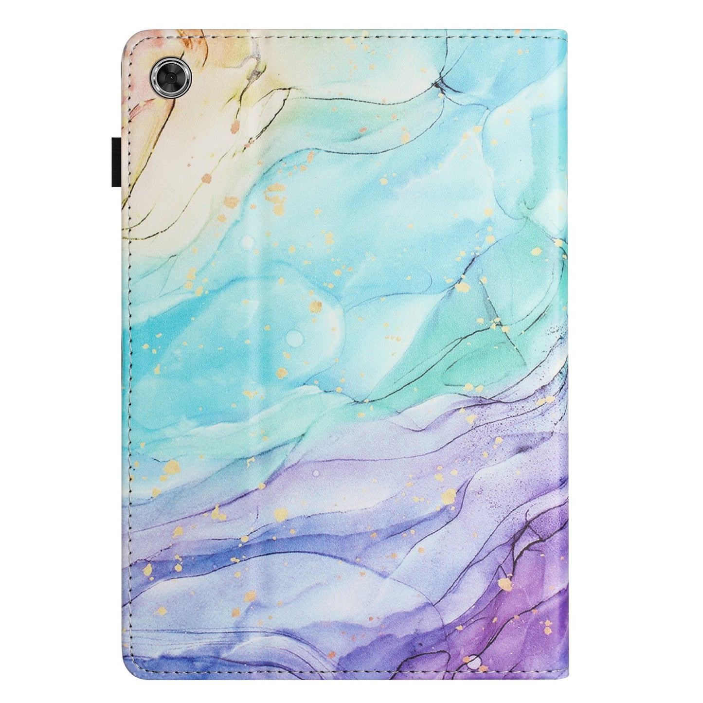 For Lenovo Tab M10 Plus (3rd Gen) / Xiaoxin Pad 2022 10.6 inch PU Leather Tablet Case Litchi Texture Card Slot Pattern Printing Cover