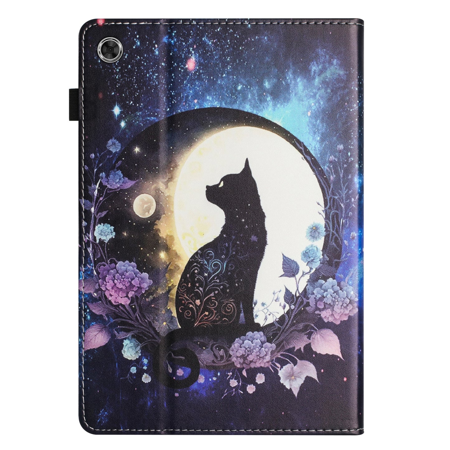 For Lenovo Tab M10 Plus (3rd Gen) / Xiaoxin Pad 2022 10.6 inch PU Leather Tablet Case Litchi Texture Card Slot Pattern Printing Cover